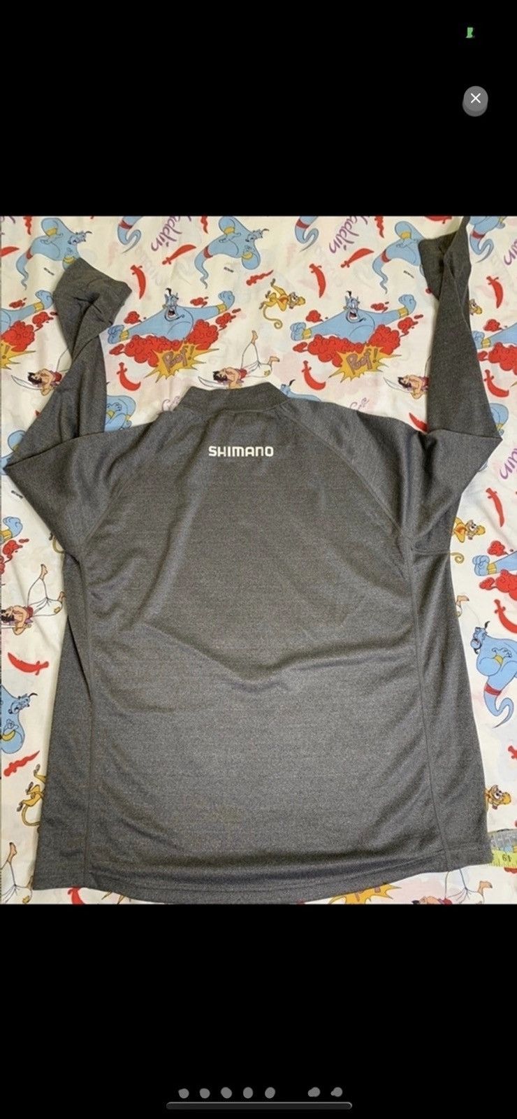 Vintage ***FINAL DROP***RARE Shimano mockneck longsleeve XL Size US XL / EU 56 / 4 - 6 Thumbnail