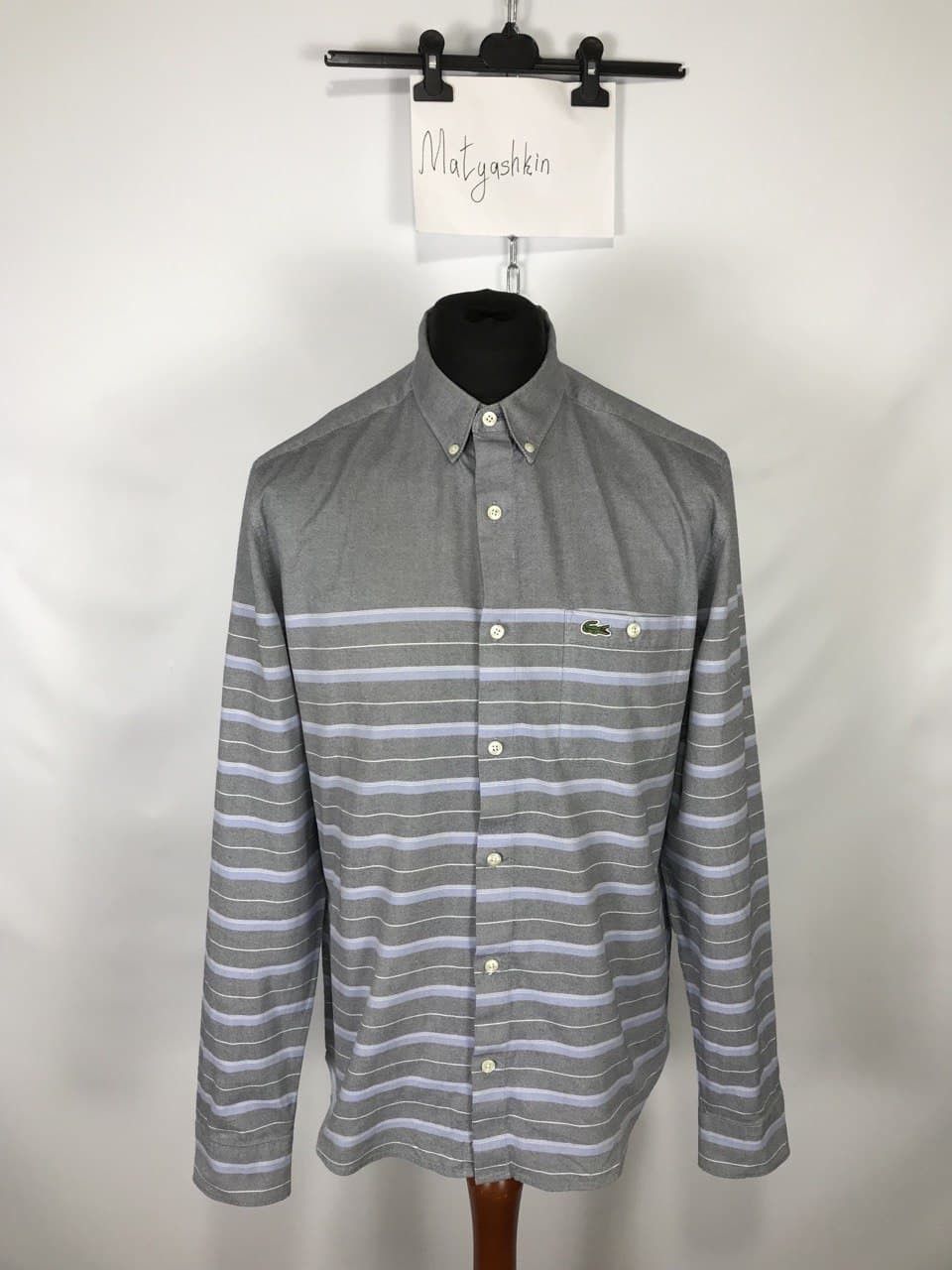 Designer × Lacoste Lacoste Live shirt long sleeve size 42 Size US M / EU 48-50 / 2 - 1 Thumbnail