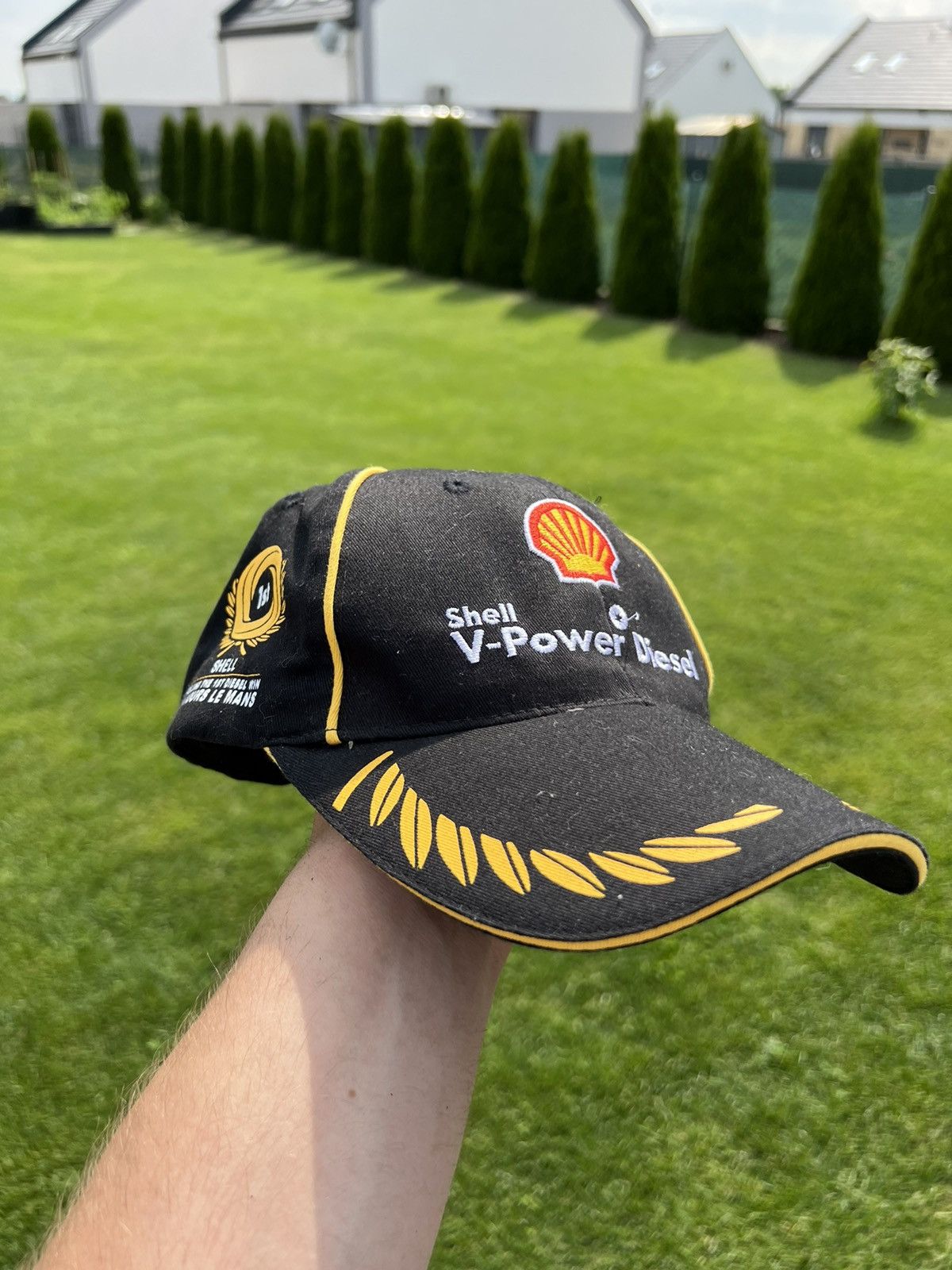 Vintage Vintage Shell V-Power Diesel Audi La Mans hat cap Size ONE SIZE - 1 Thumbnail