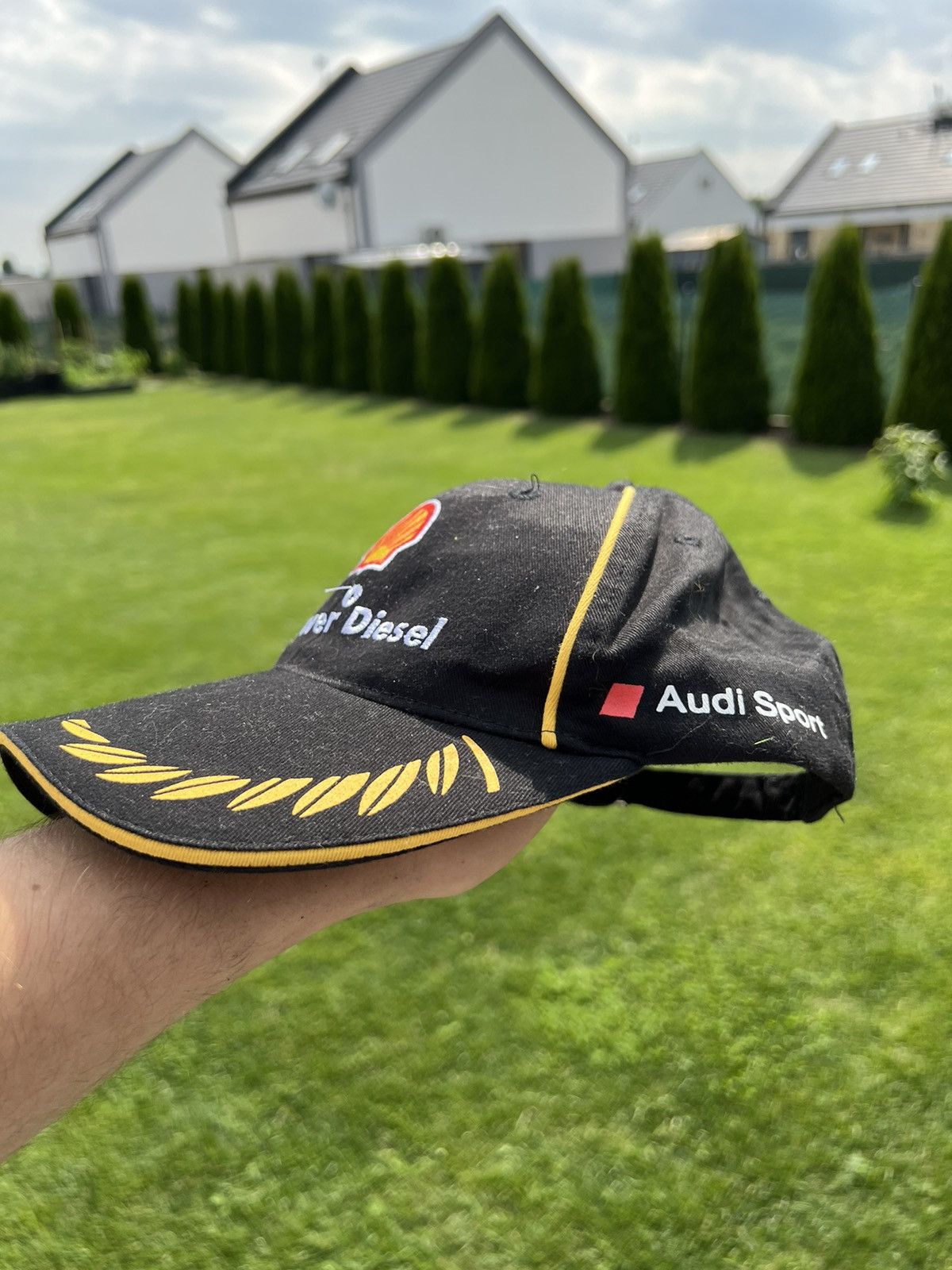 Vintage Vintage Shell V-Power Diesel Audi La Mans hat cap Size ONE SIZE - 3 Thumbnail