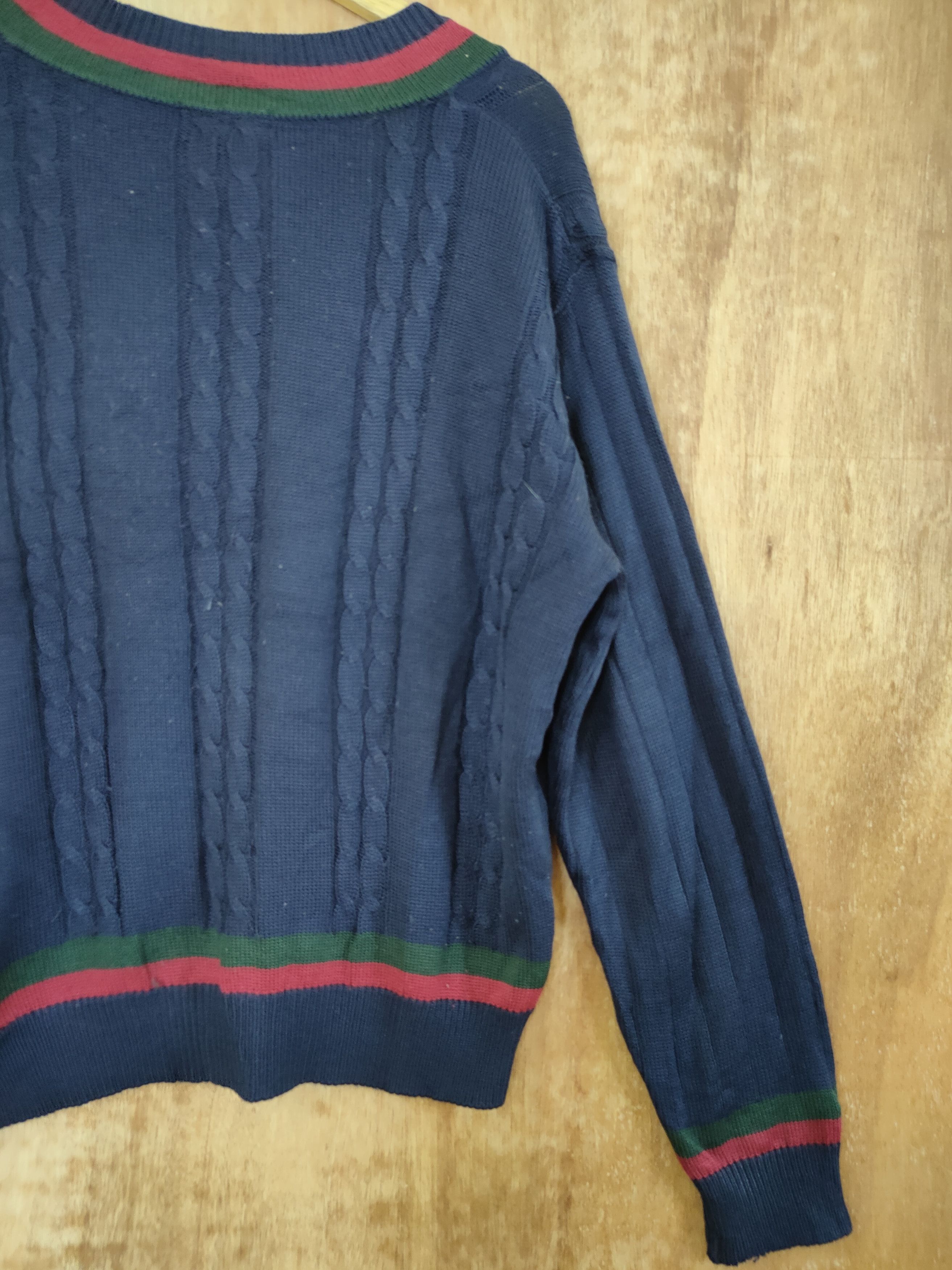 Vintage DL 90s Nikke Tombow varsity mate japan knitwear vtg #46-385 Size US L / EU 52-54 / 3 - 12 Thumbnail