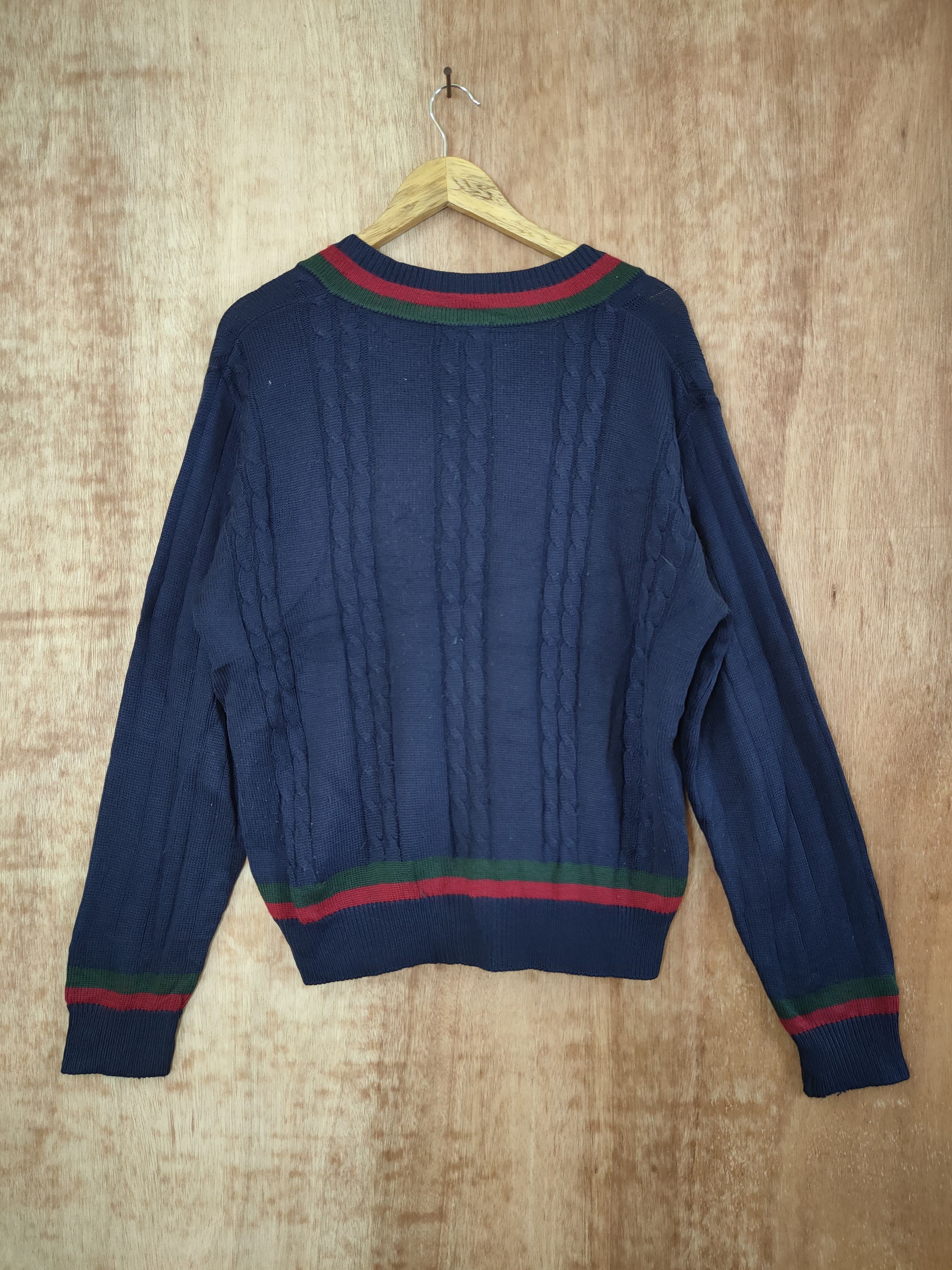 Vintage DL 90s Nikke Tombow varsity mate japan knitwear vtg #46-385 Size US L / EU 52-54 / 3 - 10 Thumbnail