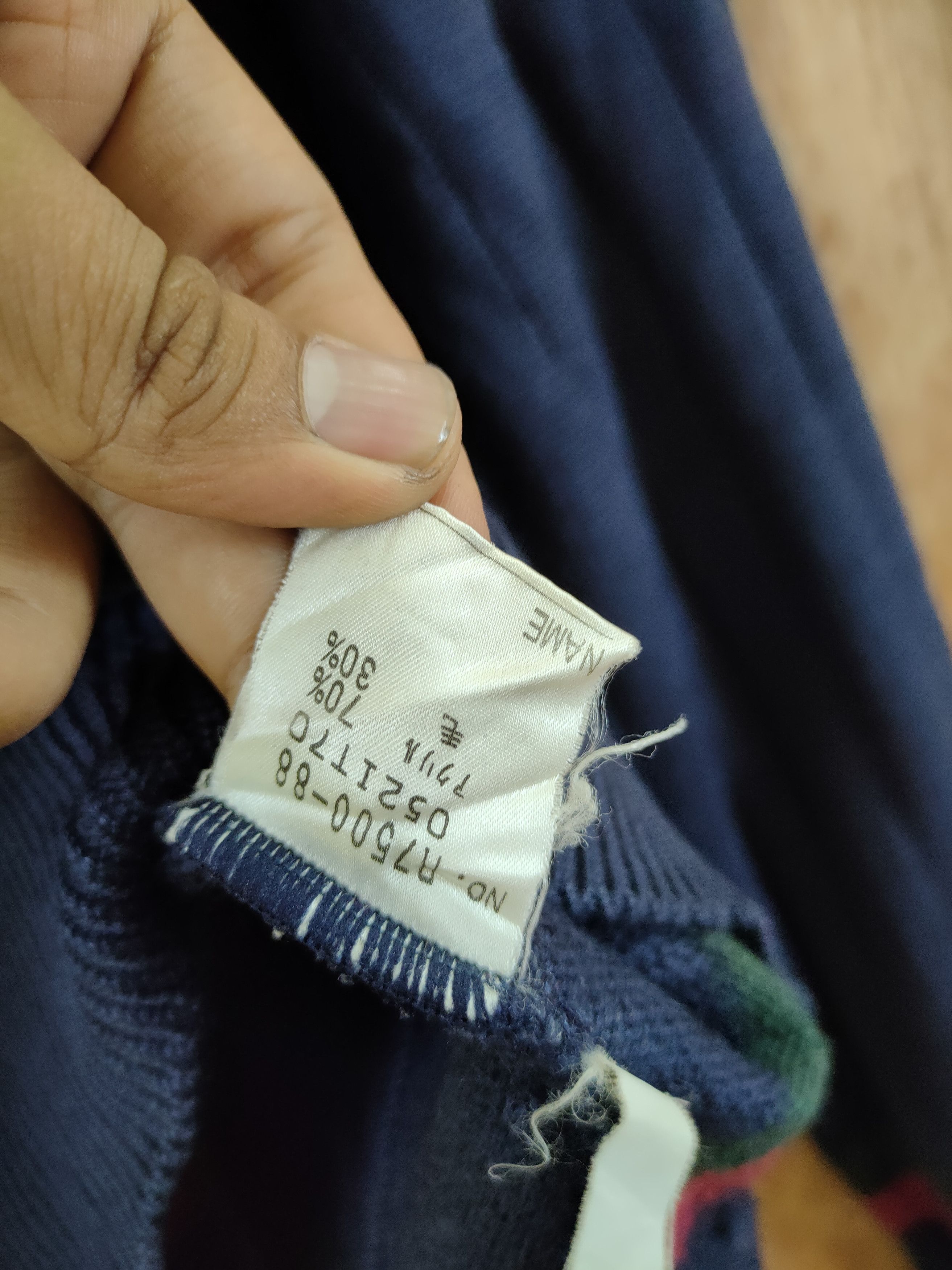Vintage DL 90s Nikke Tombow varsity mate japan knitwear vtg #46-385 Size US L / EU 52-54 / 3 - 9 Thumbnail