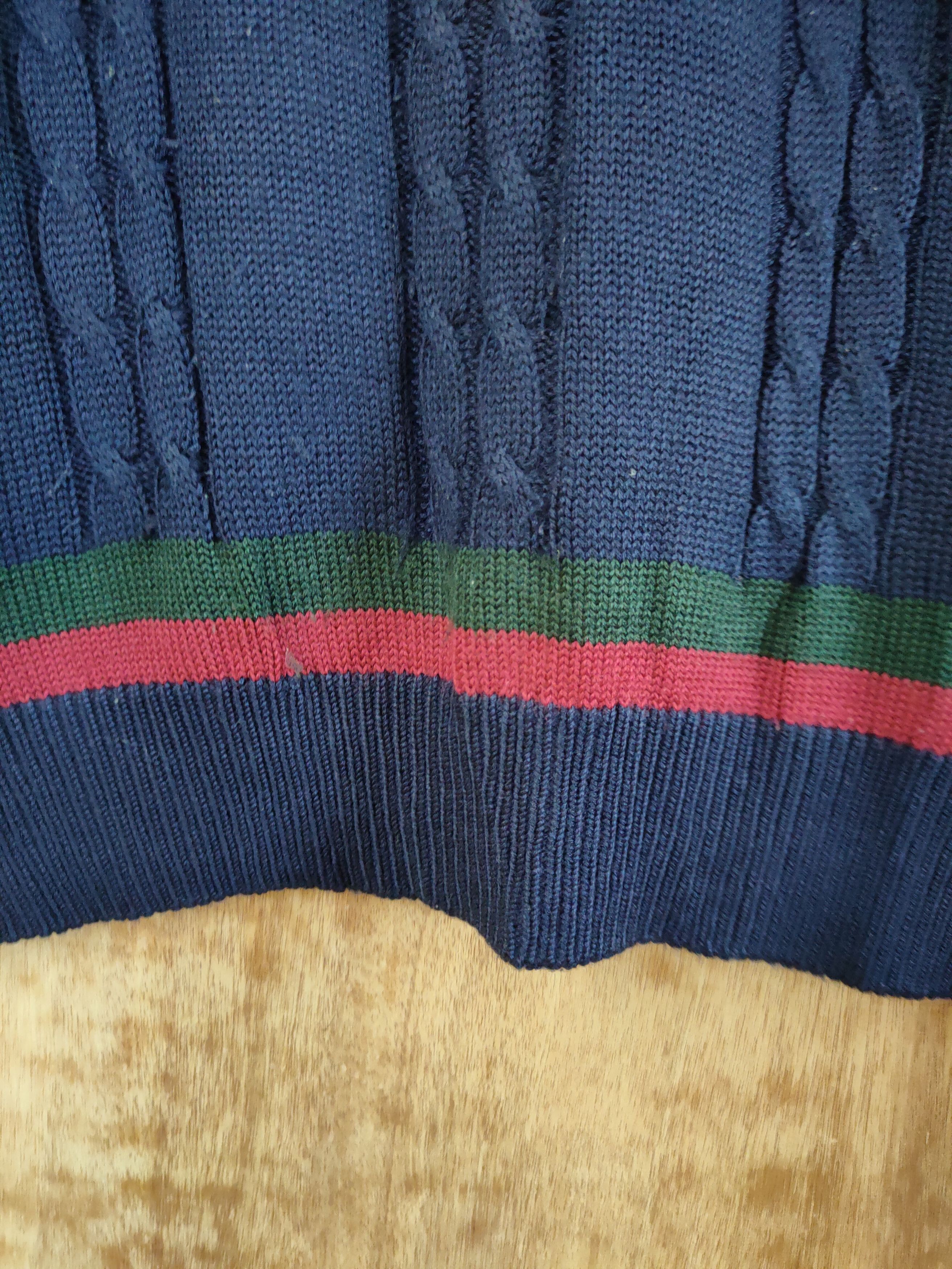Vintage DL 90s Nikke Tombow varsity mate japan knitwear vtg #46-385 Size US L / EU 52-54 / 3 - 13 Thumbnail