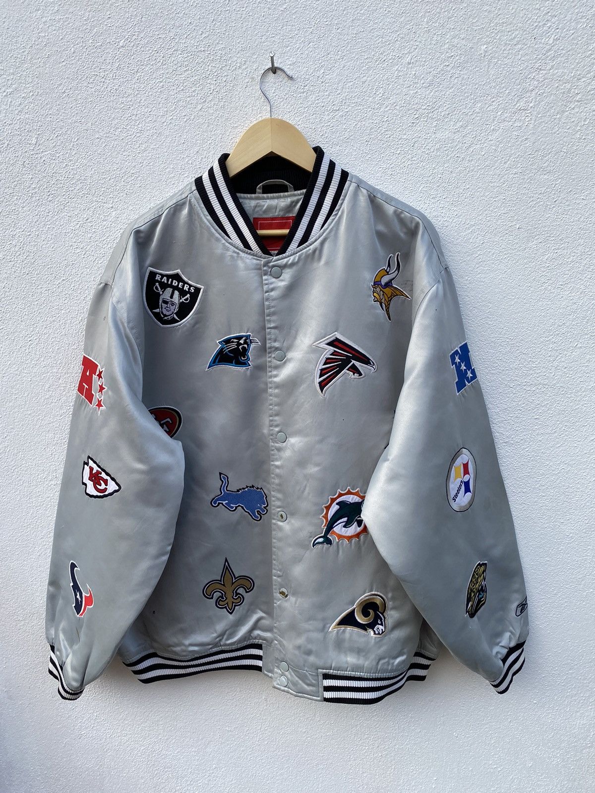 nfl jacket with all team logos