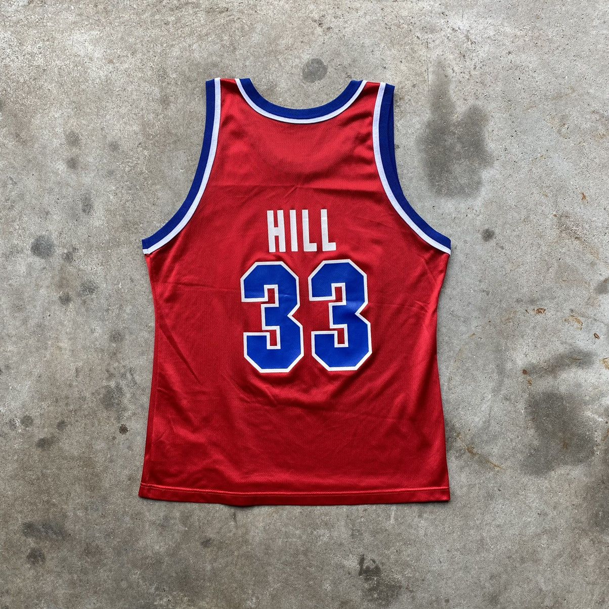 Champion × NBA × Vintage vintage 90s CHAMPION DETROIT PISTONS GRANT HILL jersey Size US XL / EU 56 / 4 - 2 Thumbnail