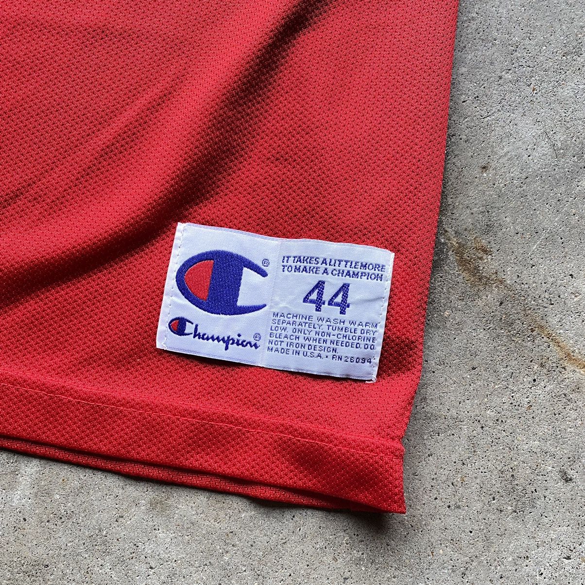 Champion × NBA × Vintage vintage 90s CHAMPION DETROIT PISTONS GRANT HILL jersey Size US XL / EU 56 / 4 - 5 Thumbnail
