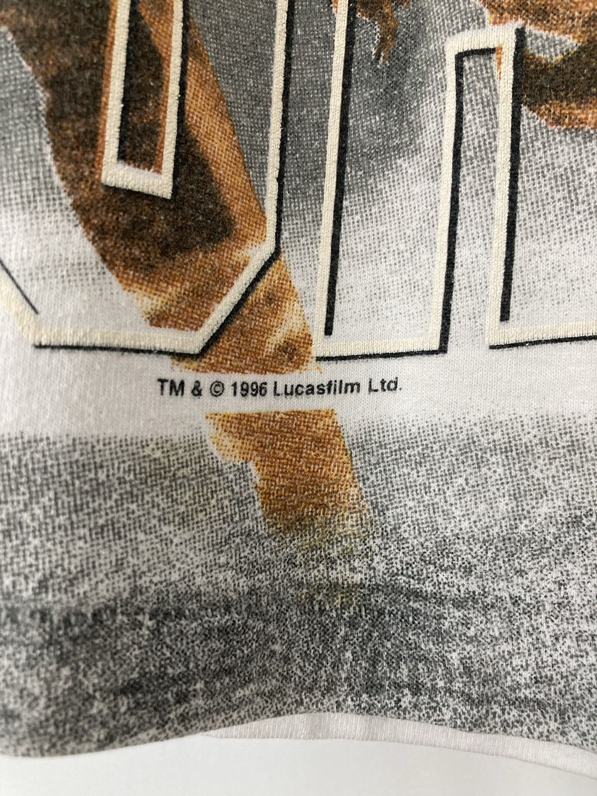 Star Wars STAR WARS RANCOR T SHIRT 1996 MCQUARRIE VINTAGE 90S ALL OVER Size US XL / EU 56 / 4 - 5 Thumbnail
