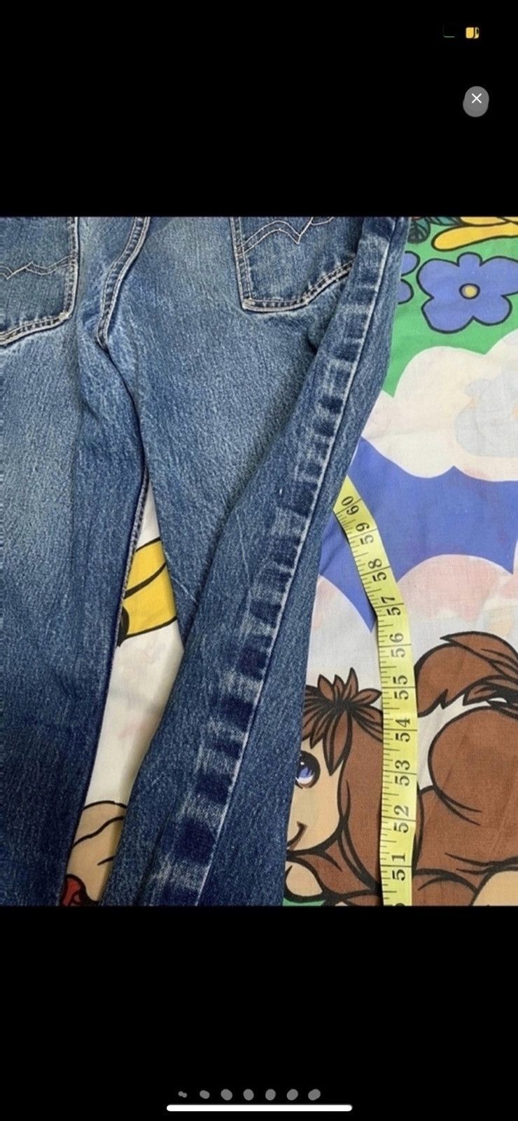 Vintage ***FINAL DROP***RARE 80s washed straight leg denim 28-30 Size US 30 / EU 46 - 17 Thumbnail