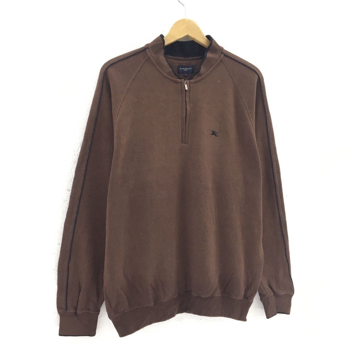 Burberry Burberry Golf Half zip Long Sleeve Sweatshirt Size US M / EU 48-50 / 2 - 2 Thumbnail