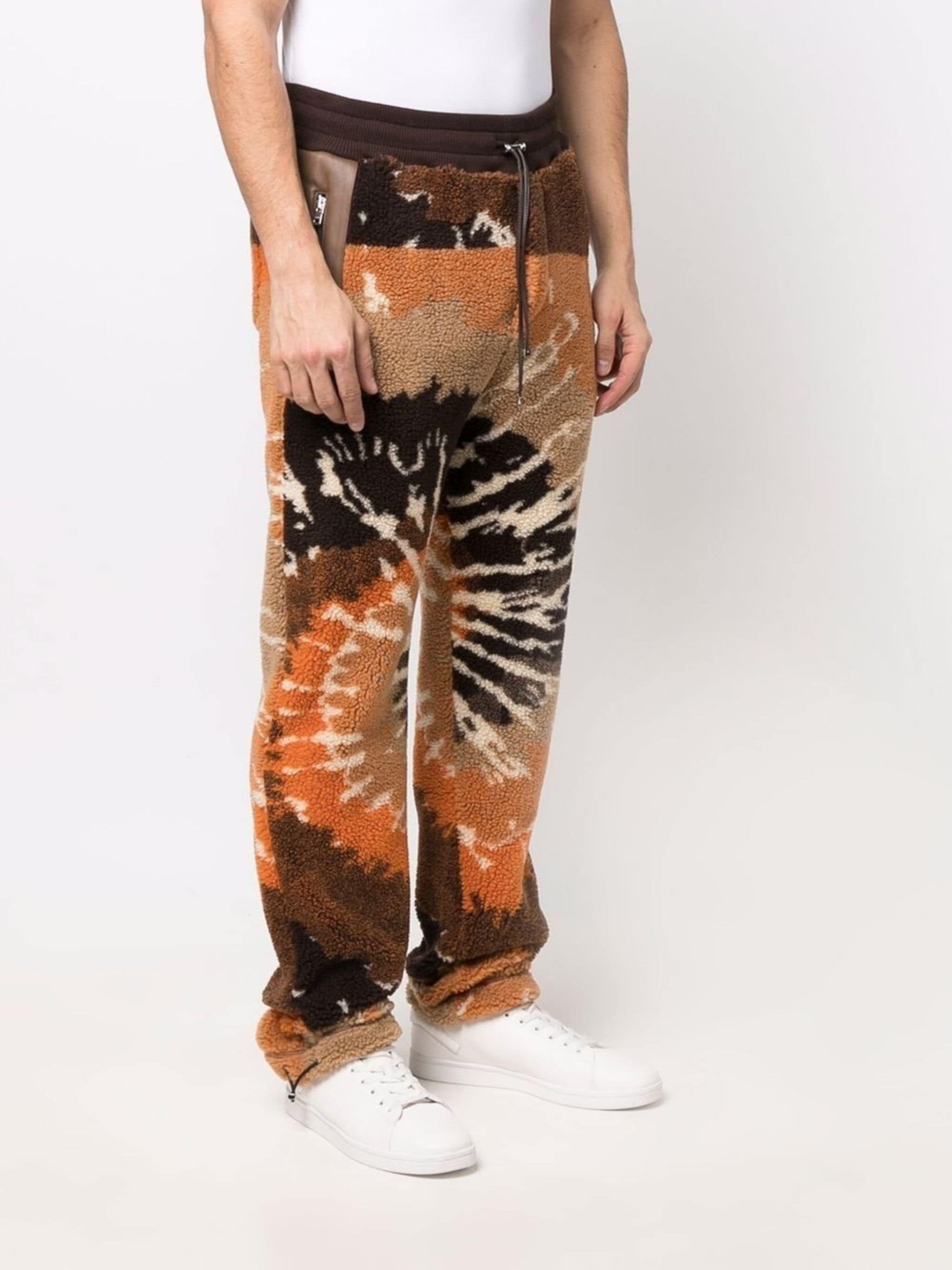 Amiri 🔥70% OFF🔥 [SALE] Amiri Tie Dye Faux Shearling Sweatpants Size US 30 / EU 46 - 1 Thumbnail