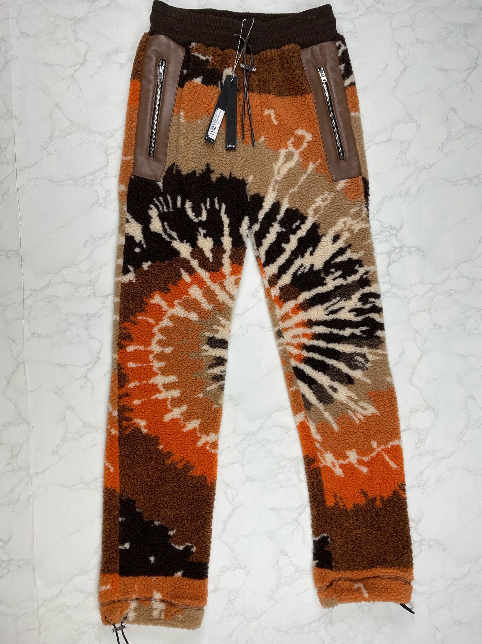 Amiri 🔥70% OFF🔥 [SALE] Amiri Tie Dye Faux Shearling Sweatpants Size US 30 / EU 46 - 12 Thumbnail