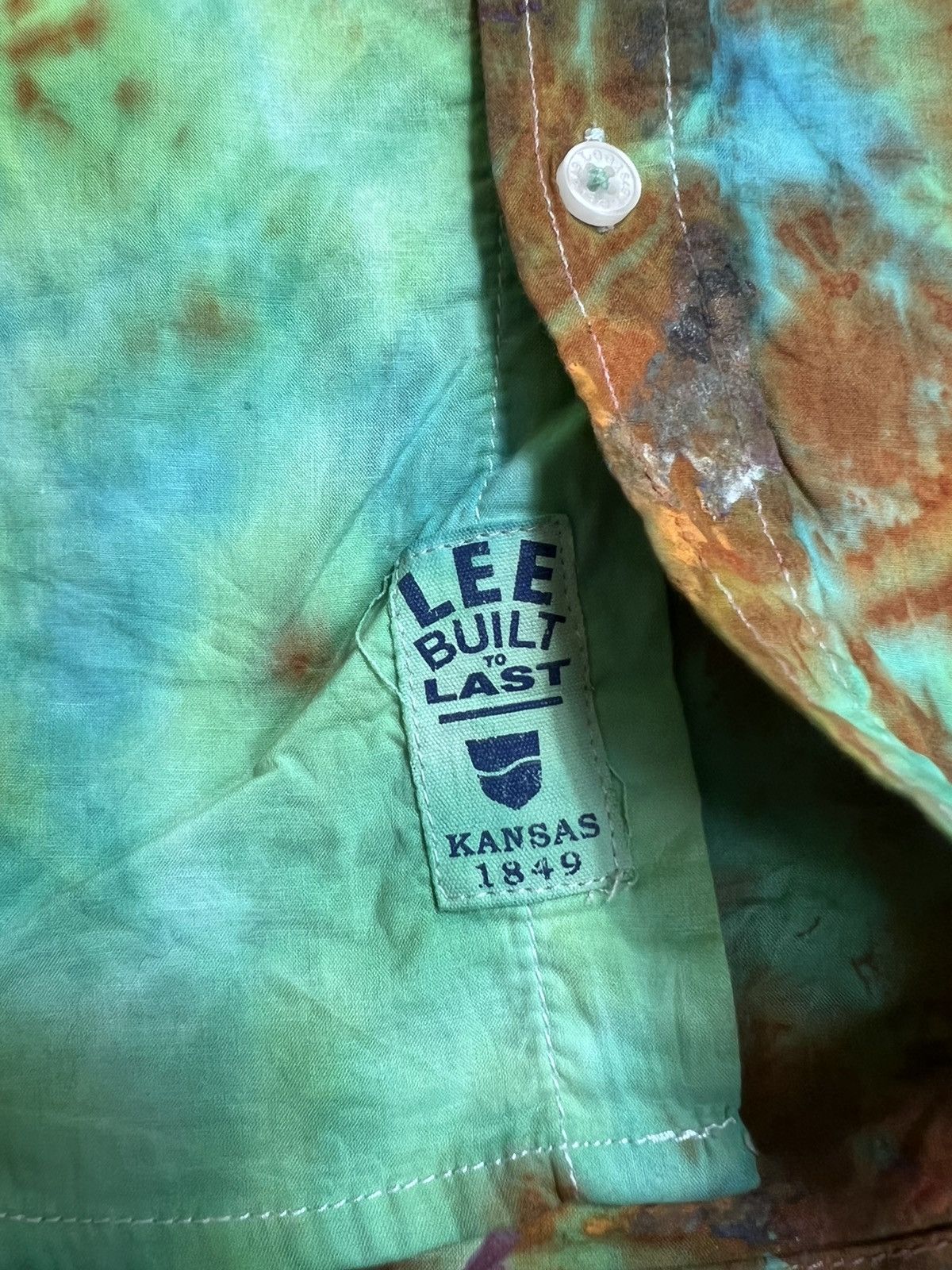 Lee ***FINAL DROP***RARE 90s Lee “built to last” japan custom XL Size US XL / EU 56 / 4 - 5 Thumbnail