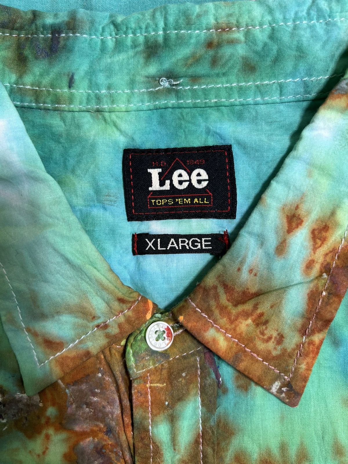 Lee ***FINAL DROP***RARE 90s Lee “built to last” japan custom XL Size US XL / EU 56 / 4 - 4 Thumbnail