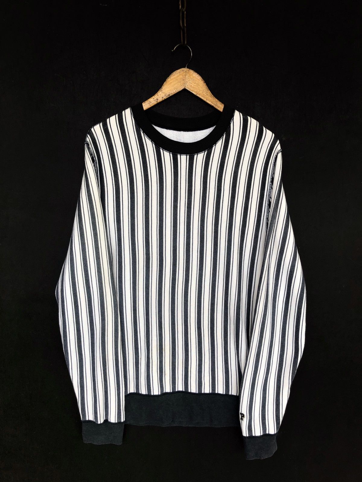Comme des Garcons AW11 The Pool Aoyama Rockabilly Striped Sweater Size US L / EU 52-54 / 3 - 3 Thumbnail