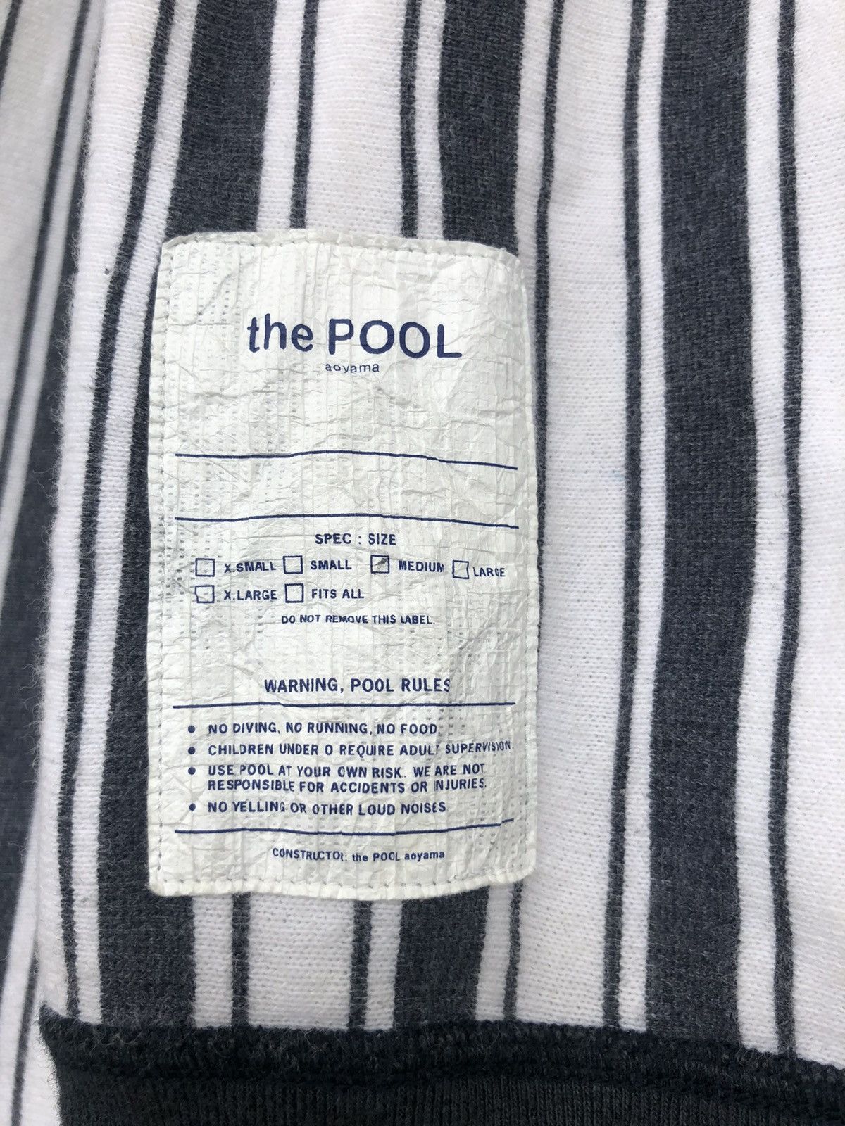 Comme des Garcons AW11 The Pool Aoyama Rockabilly Striped Sweater Size US L / EU 52-54 / 3 - 5 Thumbnail
