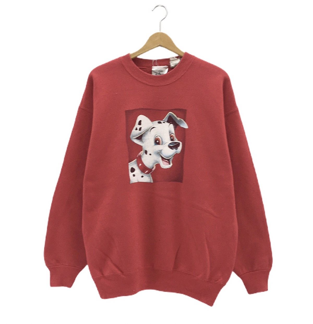 Disney Vintage 90s 101 Dalmatian Sweatshirt Big Logo Size US L / EU 52-54 / 3 - 1 Thumbnail
