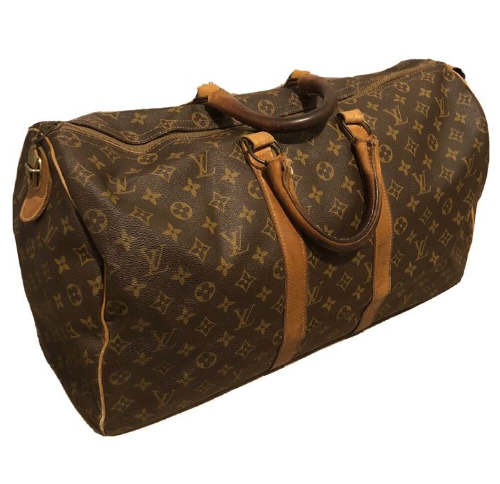 Louis Vuitton RARE Made In USA Louis Vuitton 50 Duffel Bag Keepall