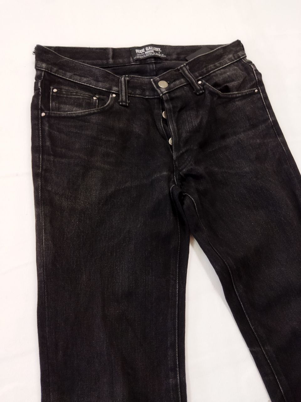 RUDE GALLERY Japanese RUDE GALLERY Black Jeans - Size 3 Size US 32 / EU 48 - 15 Thumbnail