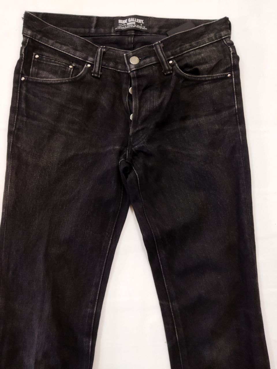 RUDE GALLERY Japanese RUDE GALLERY Black Jeans - Size 3 Size US 32 / EU 48 - 13 Thumbnail