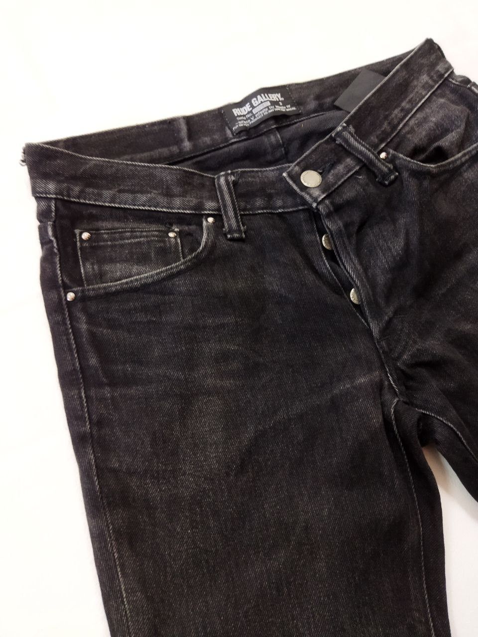 RUDE GALLERY Japanese RUDE GALLERY Black Jeans - Size 3 Size US 32 / EU 48 - 11 Thumbnail