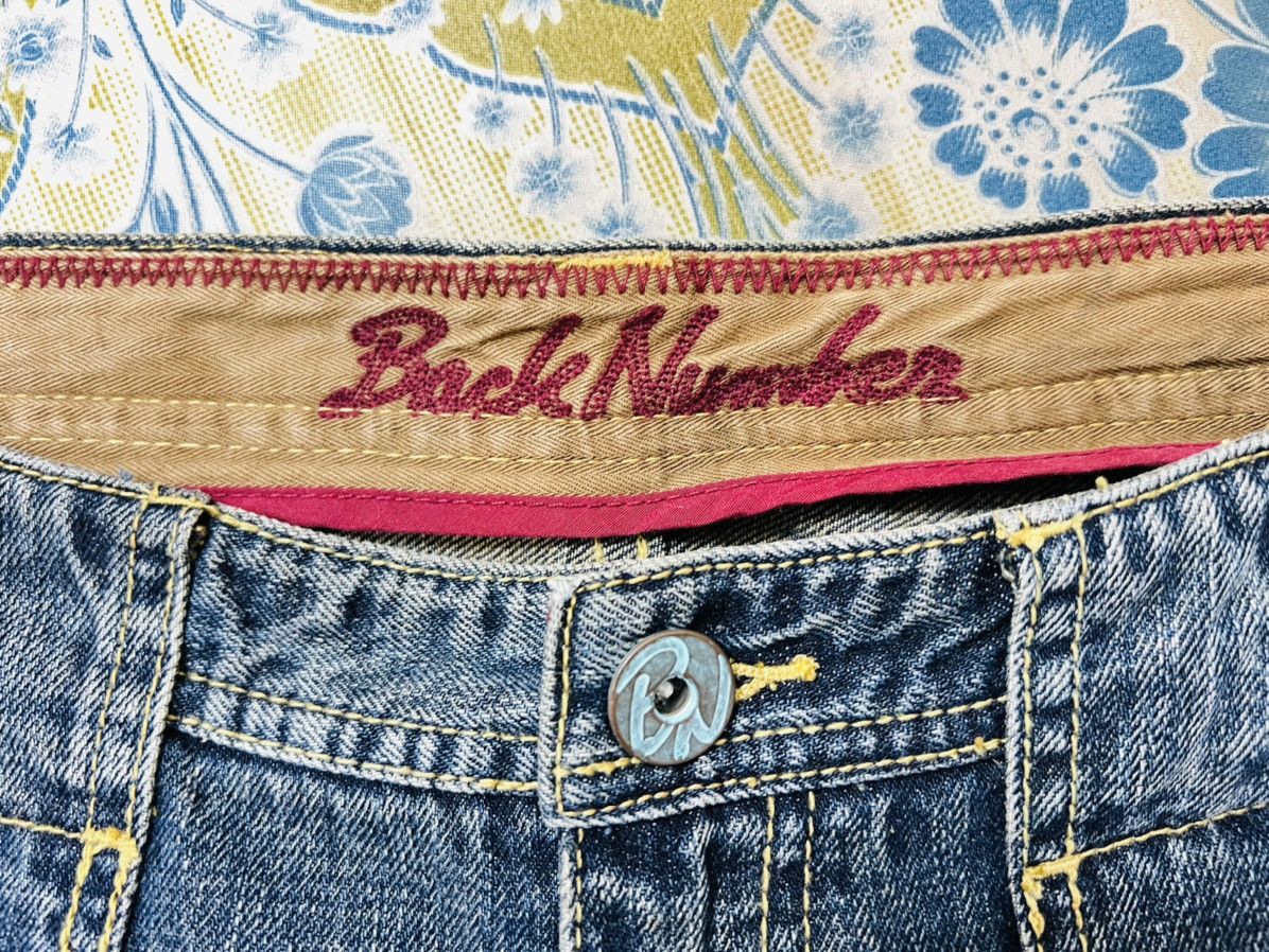 Hysteric Glamour Back Number Patchwork Hysteric Design Bootcut Jeans Size US 30 / EU 46 - 5 Thumbnail