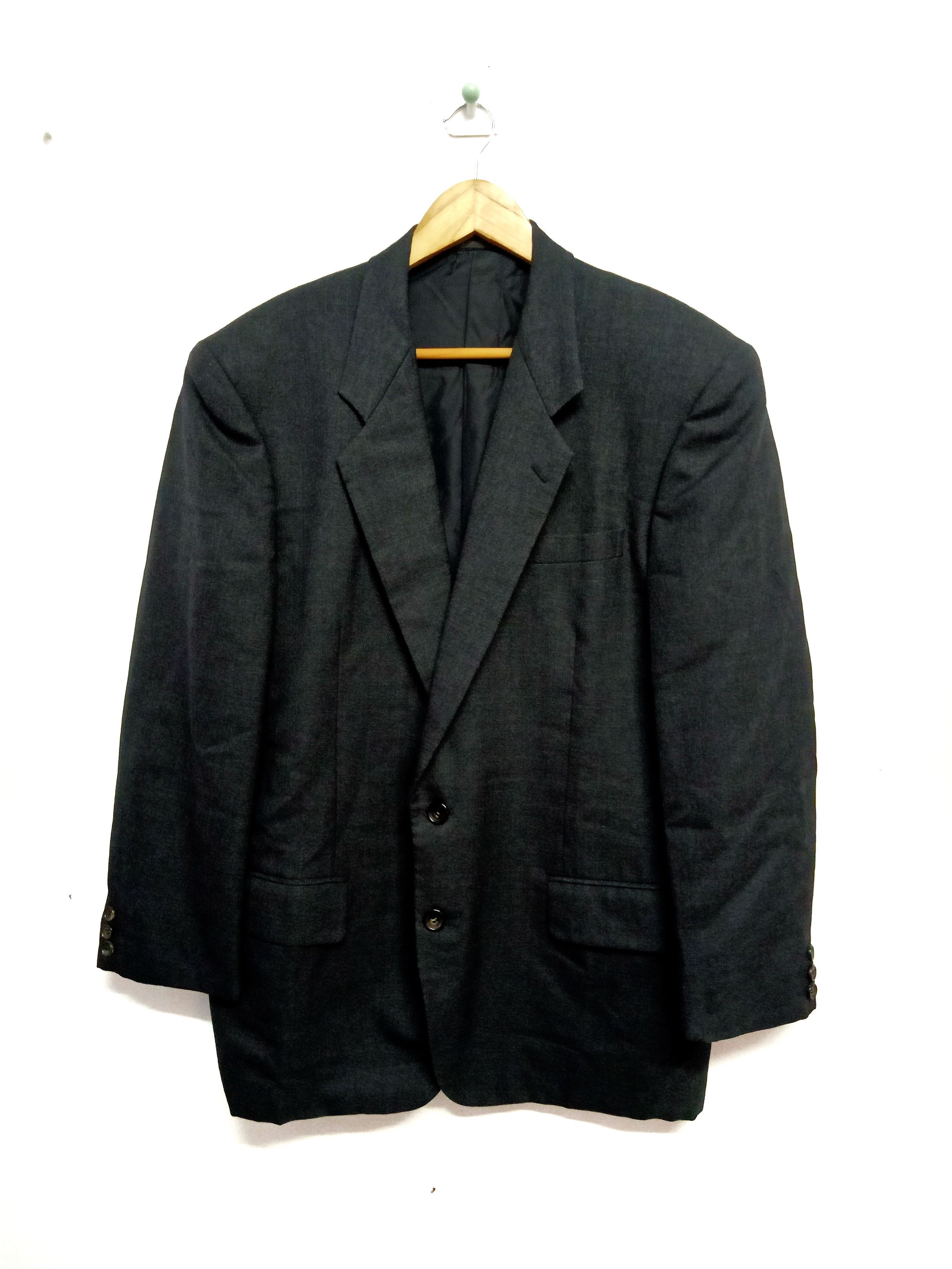 CDG by Comme des Garcons × Comme des Garcons COMME DES GARCONS HOME DEUX MEN BLAZER DARK GREY Size 48L - 2 Thumbnail