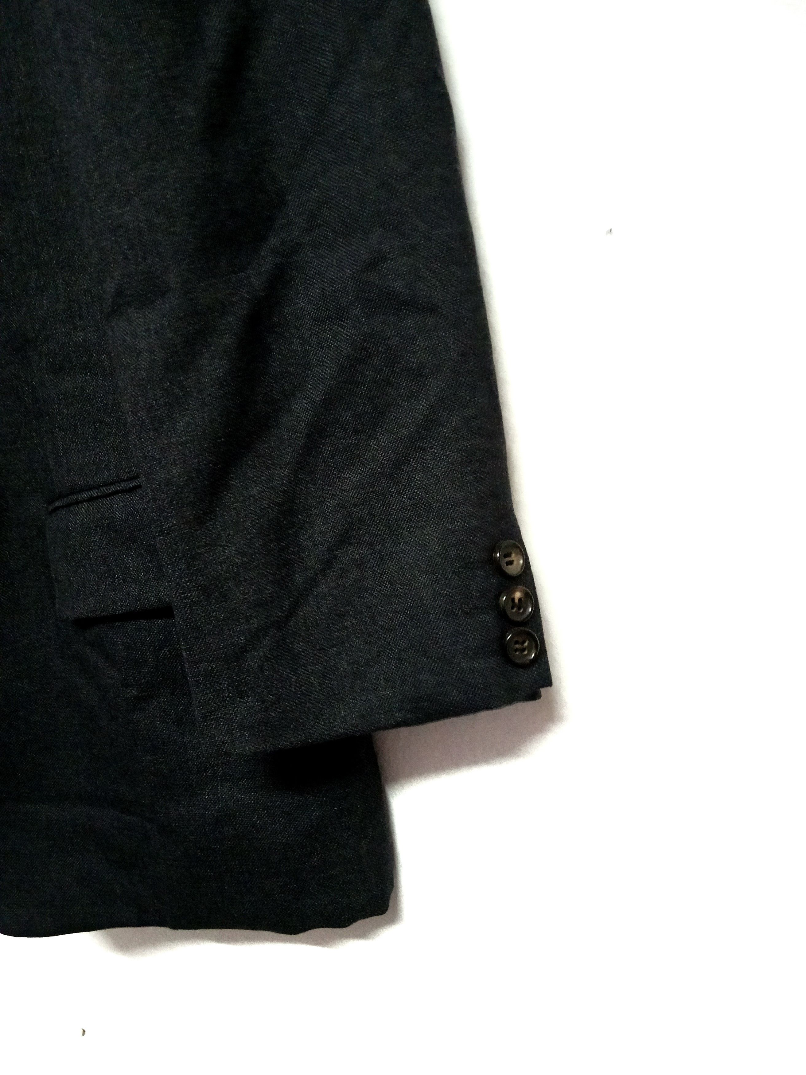 CDG by Comme des Garcons × Comme des Garcons COMME DES GARCONS HOME DEUX MEN BLAZER DARK GREY Size 48L - 4 Thumbnail