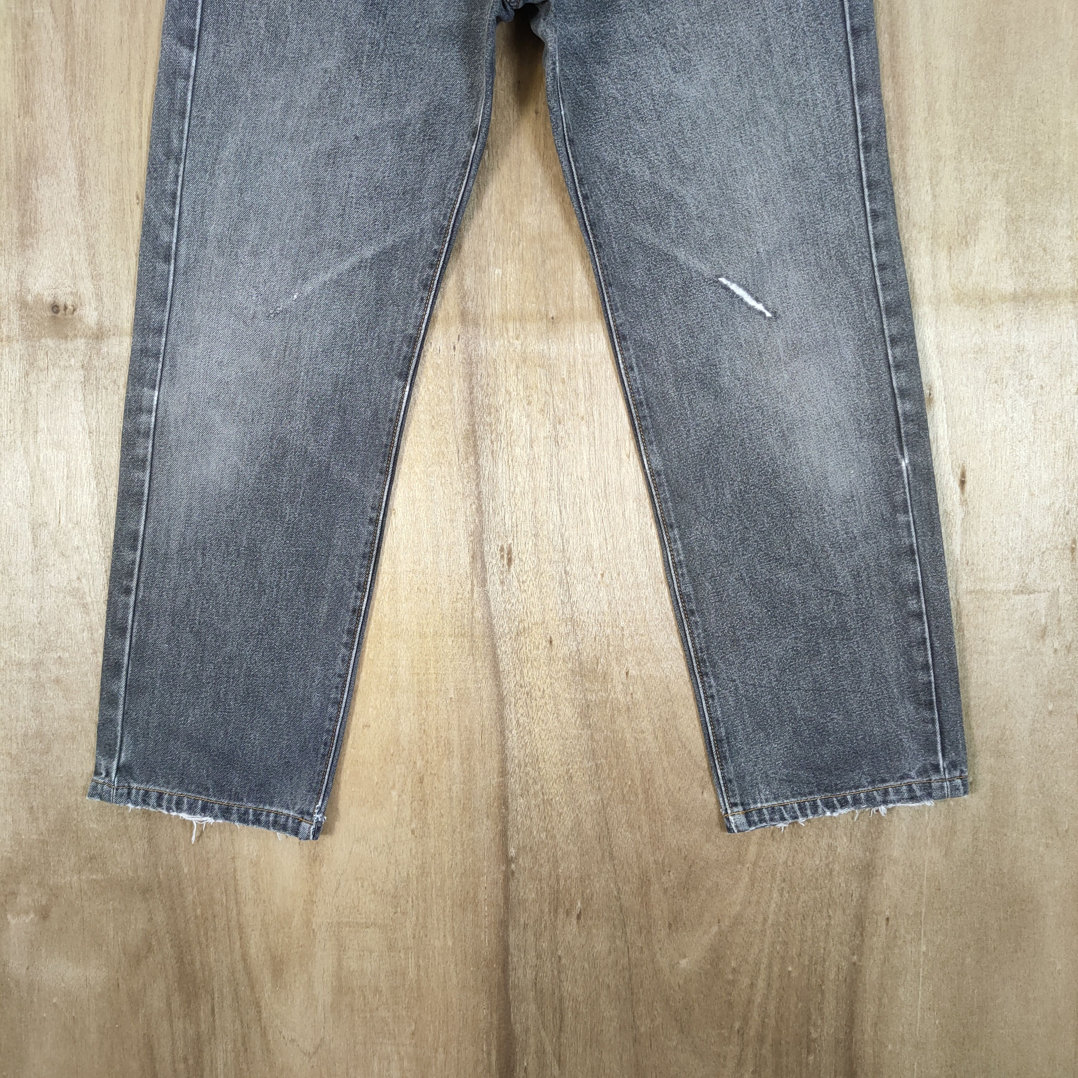 Japanese Brand × Vintage VINTAGE JAPANESE BRAND FADED BLACK JEANS PANTS Size US 32 / EU 48 - 3 Thumbnail