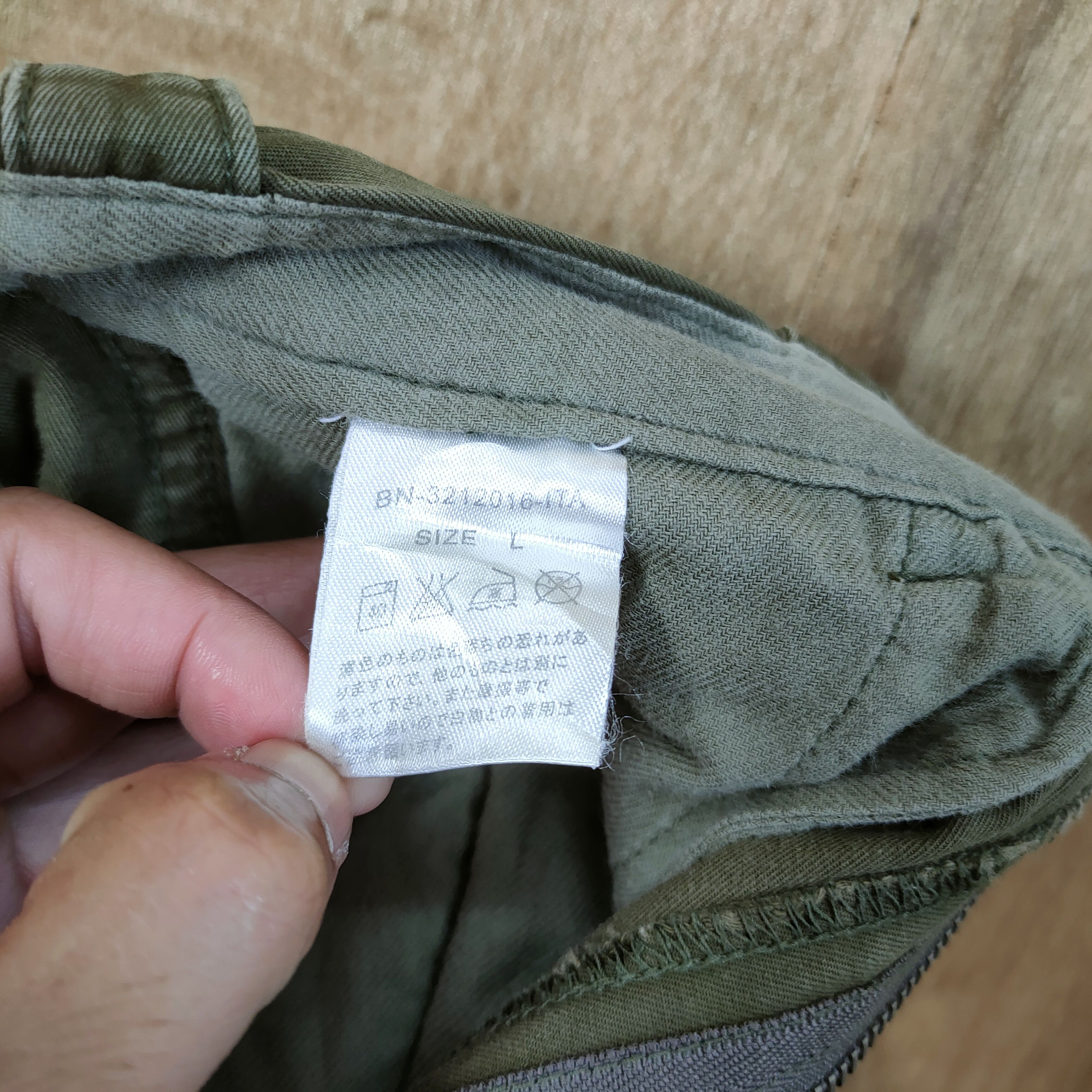 Japanese Brand VINTAGE CARGO PANTS ZIPPER LEG OPENING Size US 32 / EU 48 - 11 Thumbnail