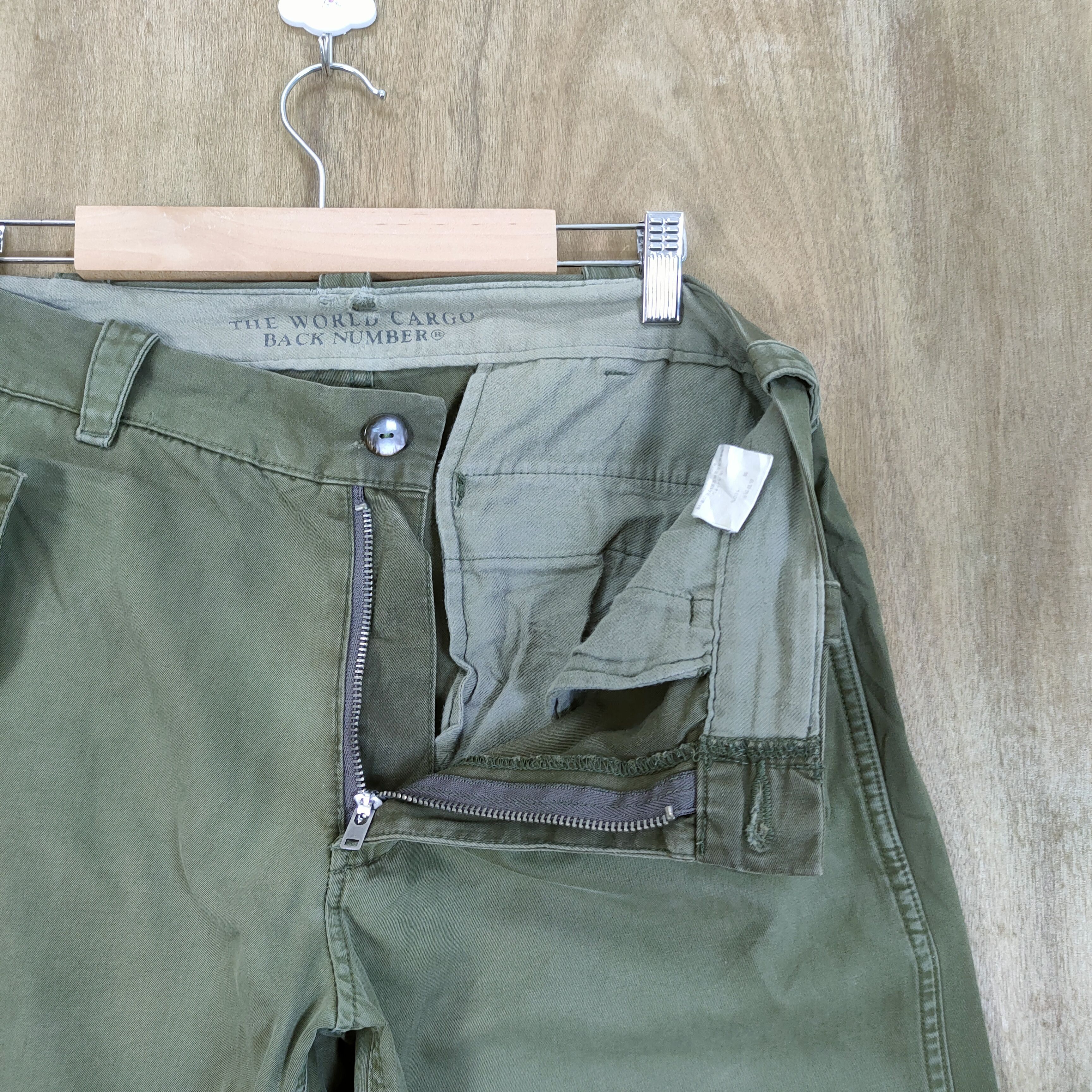 Japanese Brand VINTAGE CARGO PANTS ZIPPER LEG OPENING Size US 32 / EU 48 - 10 Thumbnail
