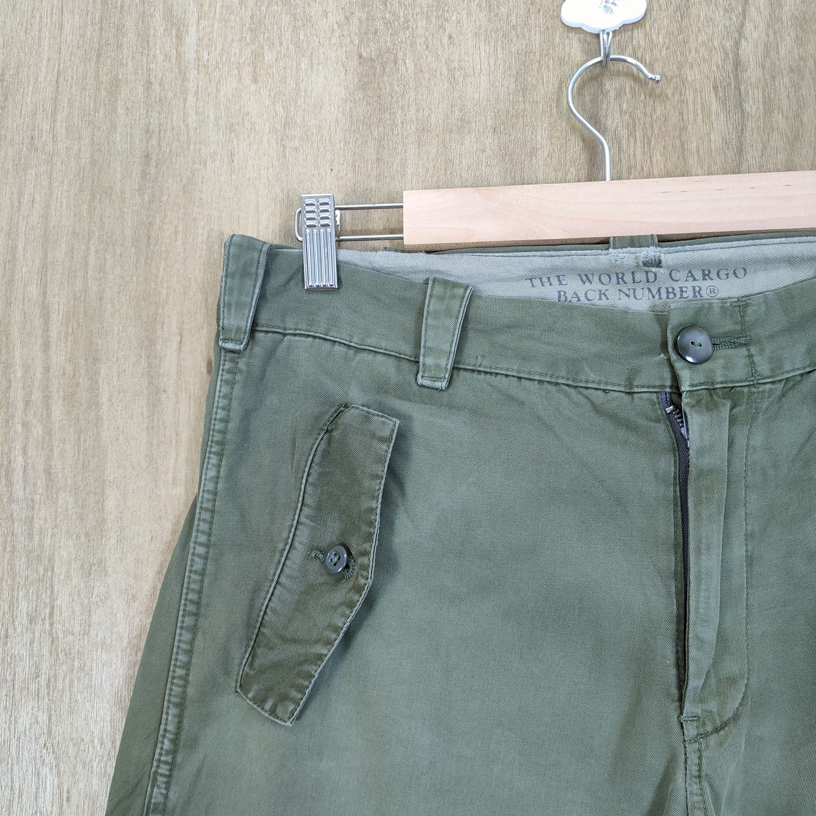 Japanese Brand VINTAGE CARGO PANTS ZIPPER LEG OPENING Size US 32 / EU 48 - 4 Thumbnail