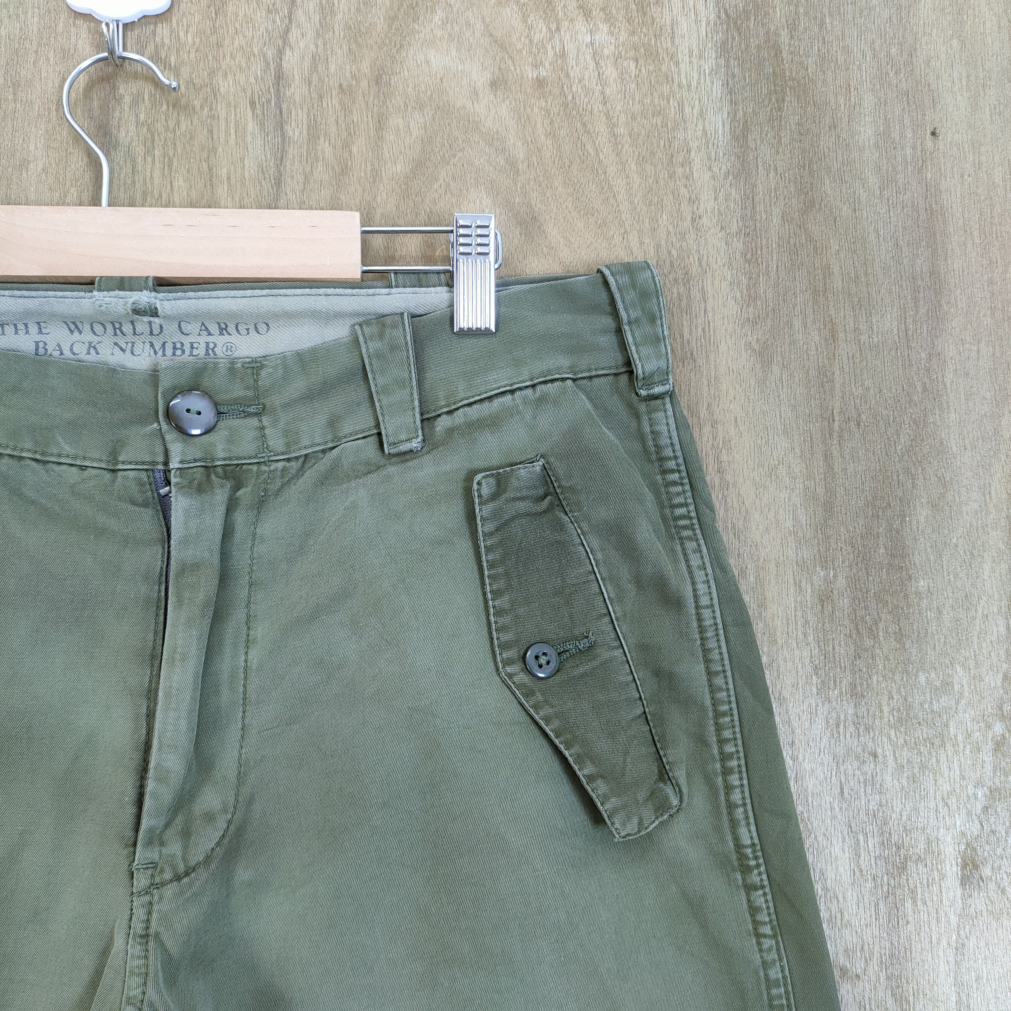 Japanese Brand VINTAGE CARGO PANTS ZIPPER LEG OPENING Size US 32 / EU 48 - 5 Thumbnail