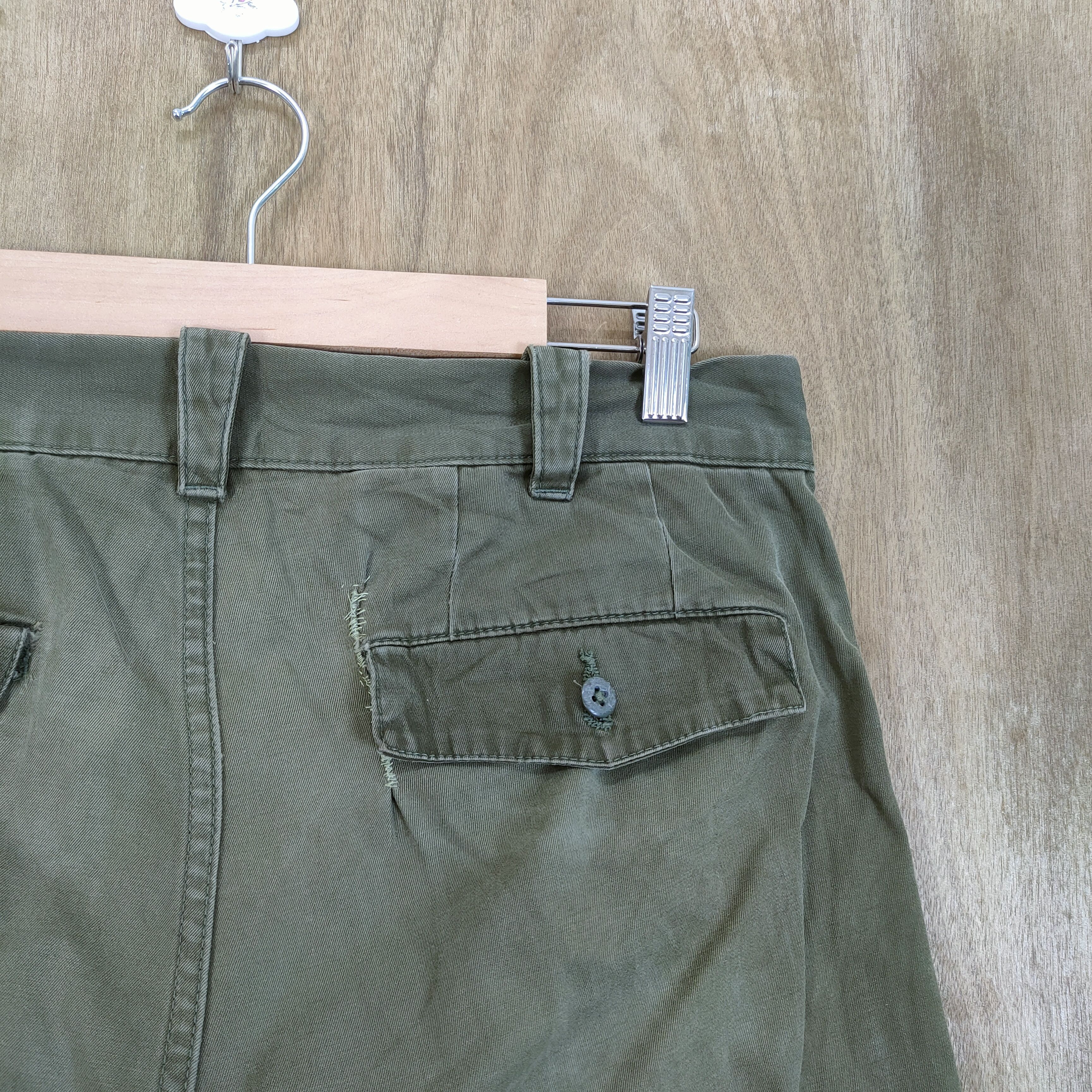 Japanese Brand VINTAGE CARGO PANTS ZIPPER LEG OPENING Size US 32 / EU 48 - 9 Thumbnail