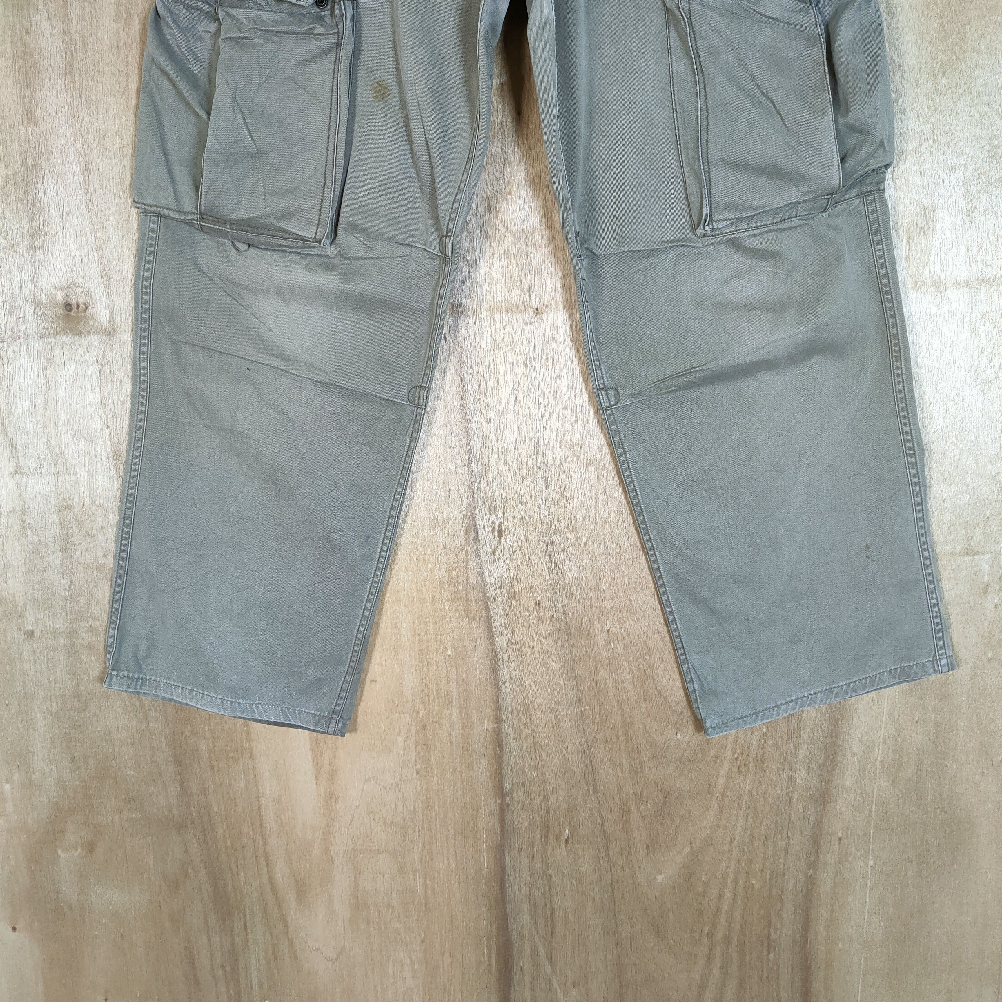 Japanese Brand × Vintage VINTAGE RCC 986 FADED BAGGY CARGO PANTS Size US 32 / EU 48 - 3 Thumbnail