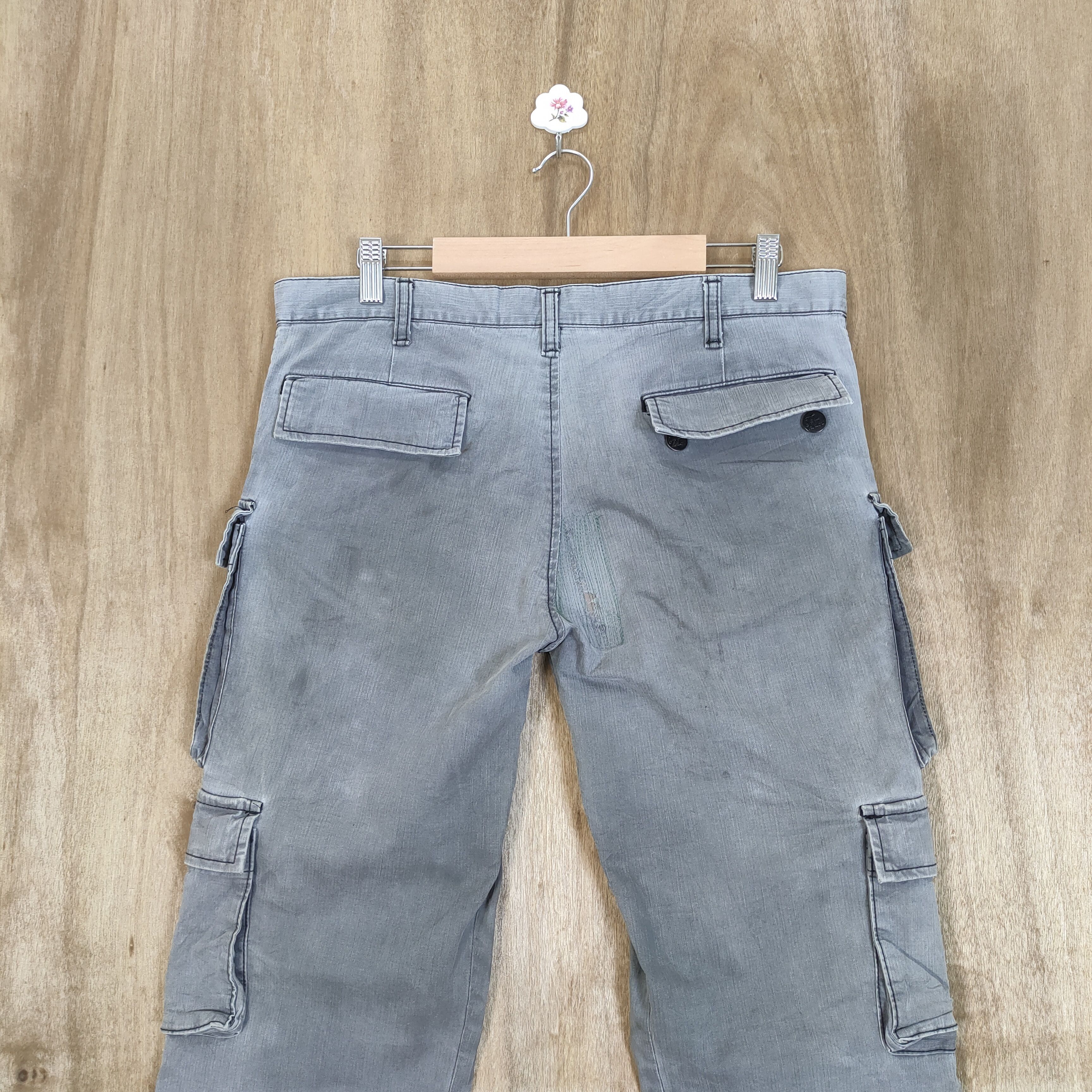 Japanese Brand RUSTY 💥 VINTAGE TAKEO KIKUCHI CARGO PANTS Size US 32 / EU 48 - 10 Thumbnail