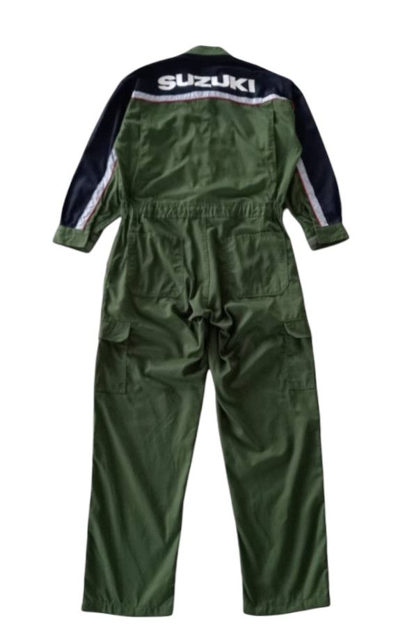 🇯🇵Rare🔥Suzuki Racing Coverall Workwear