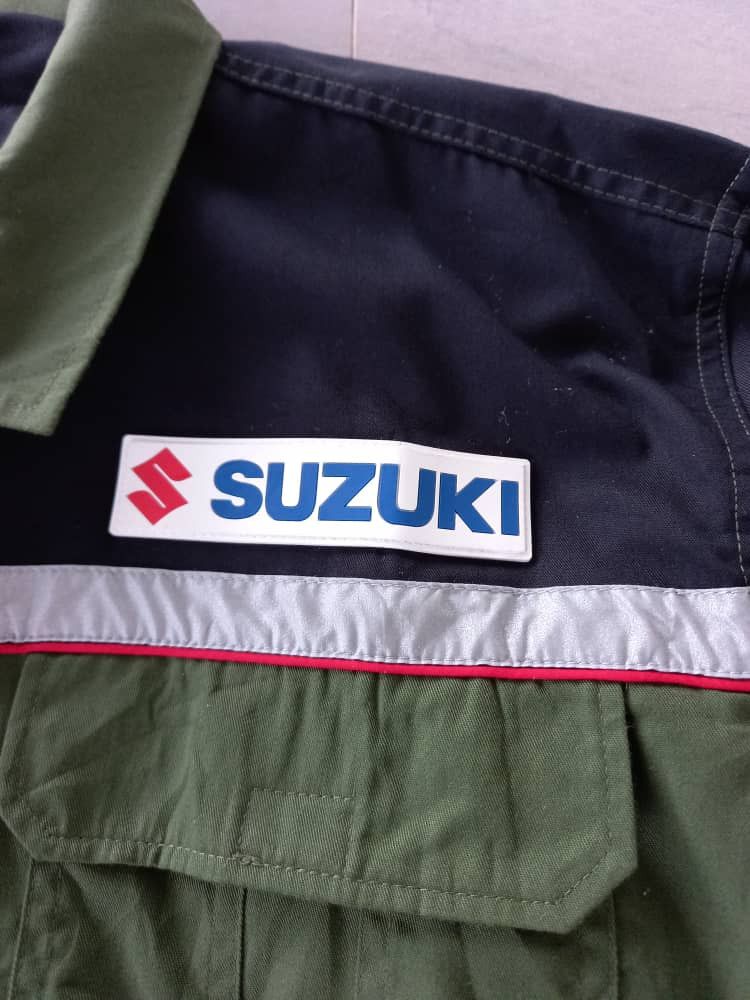 Japanese Brand × Sports Specialties 🇯🇵Rare🔥Suzuki Racing Coverall Workwear Size US 36 / EU 52 - 11 Thumbnail