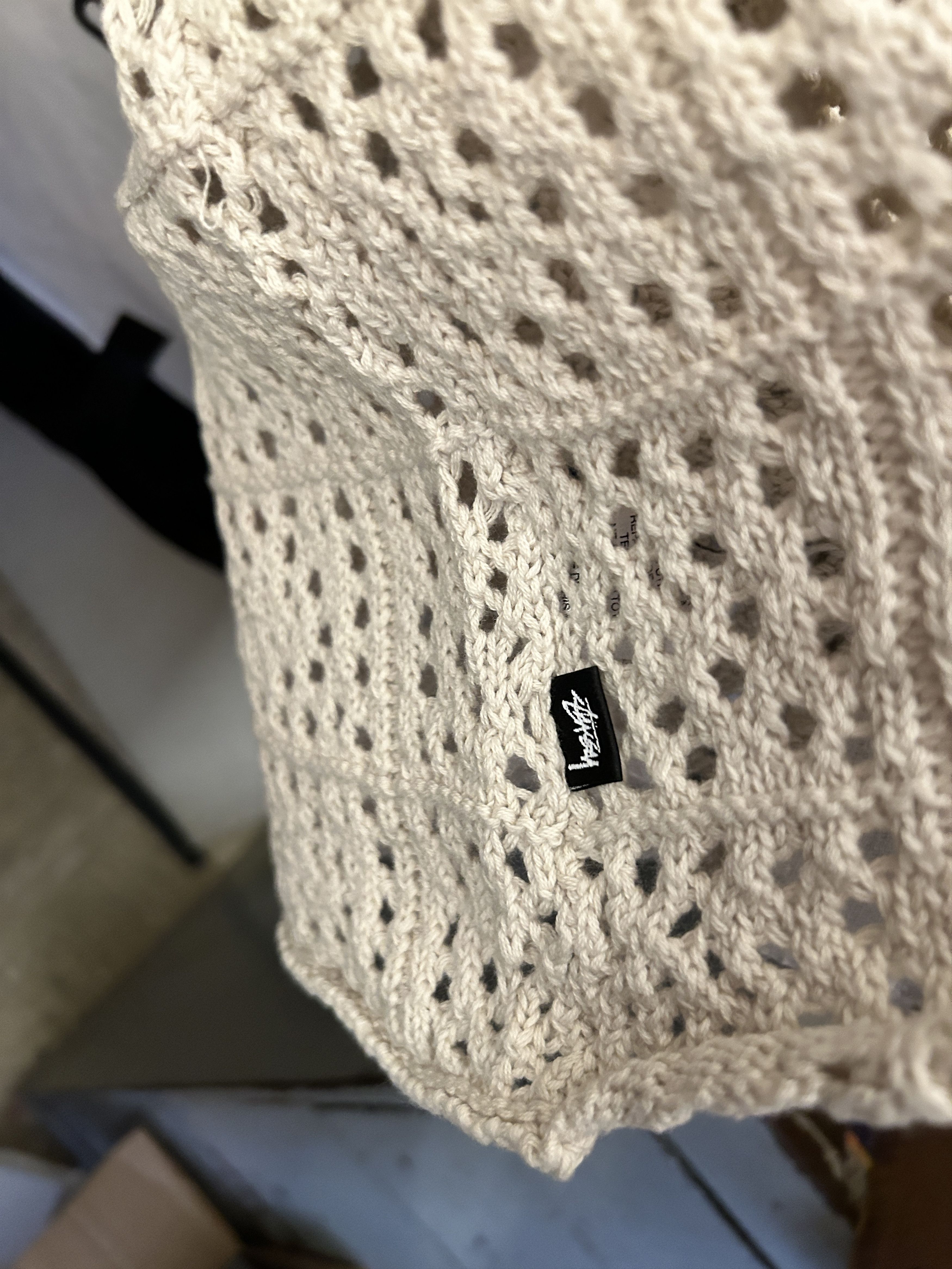 Stussy Stussy CROCHET SHIRT knit Size US M / EU 48-50 / 2 - 4 Thumbnail