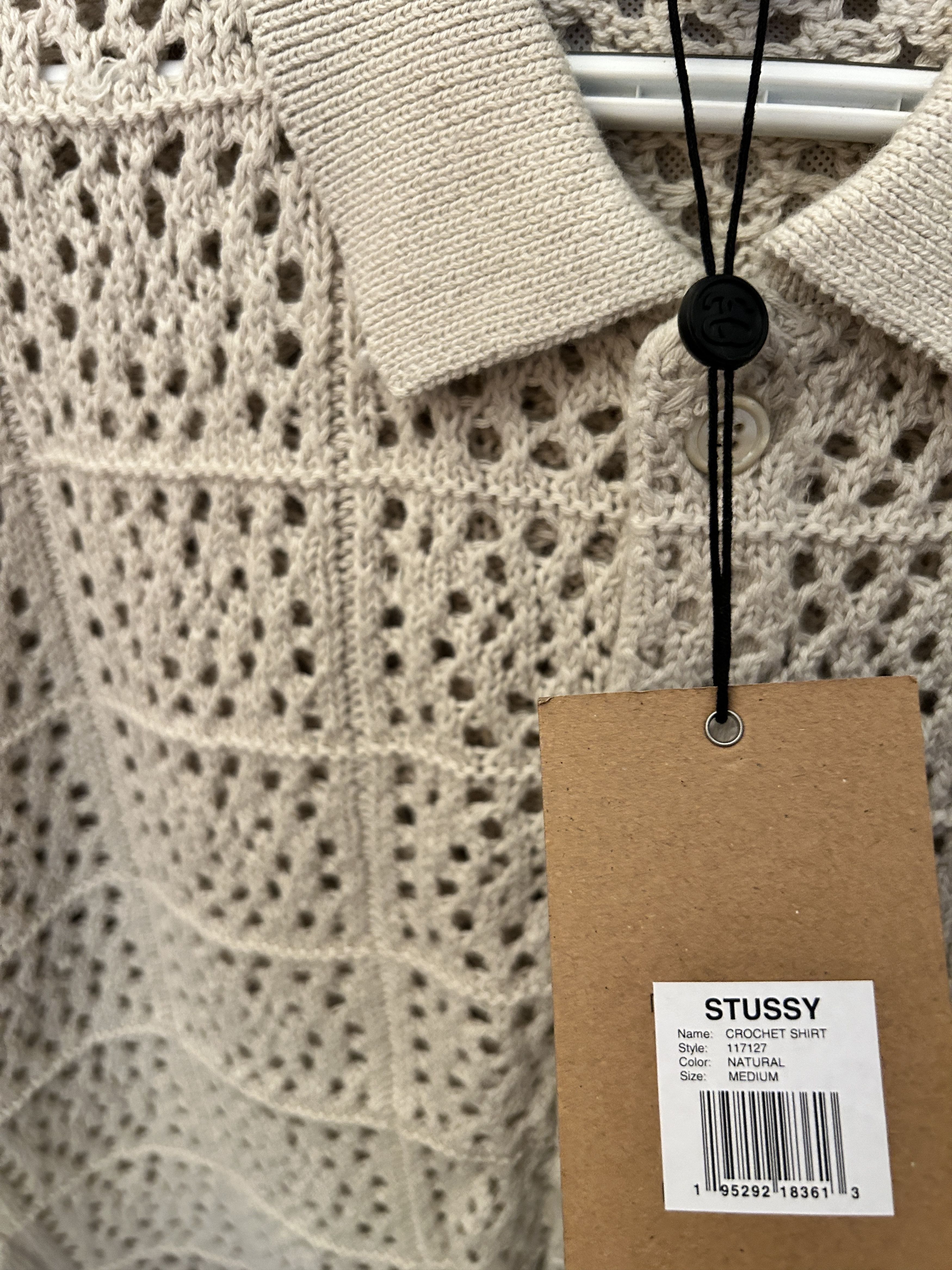 Stussy Stussy CROCHET SHIRT knit Size US M / EU 48-50 / 2 - 8 Thumbnail
