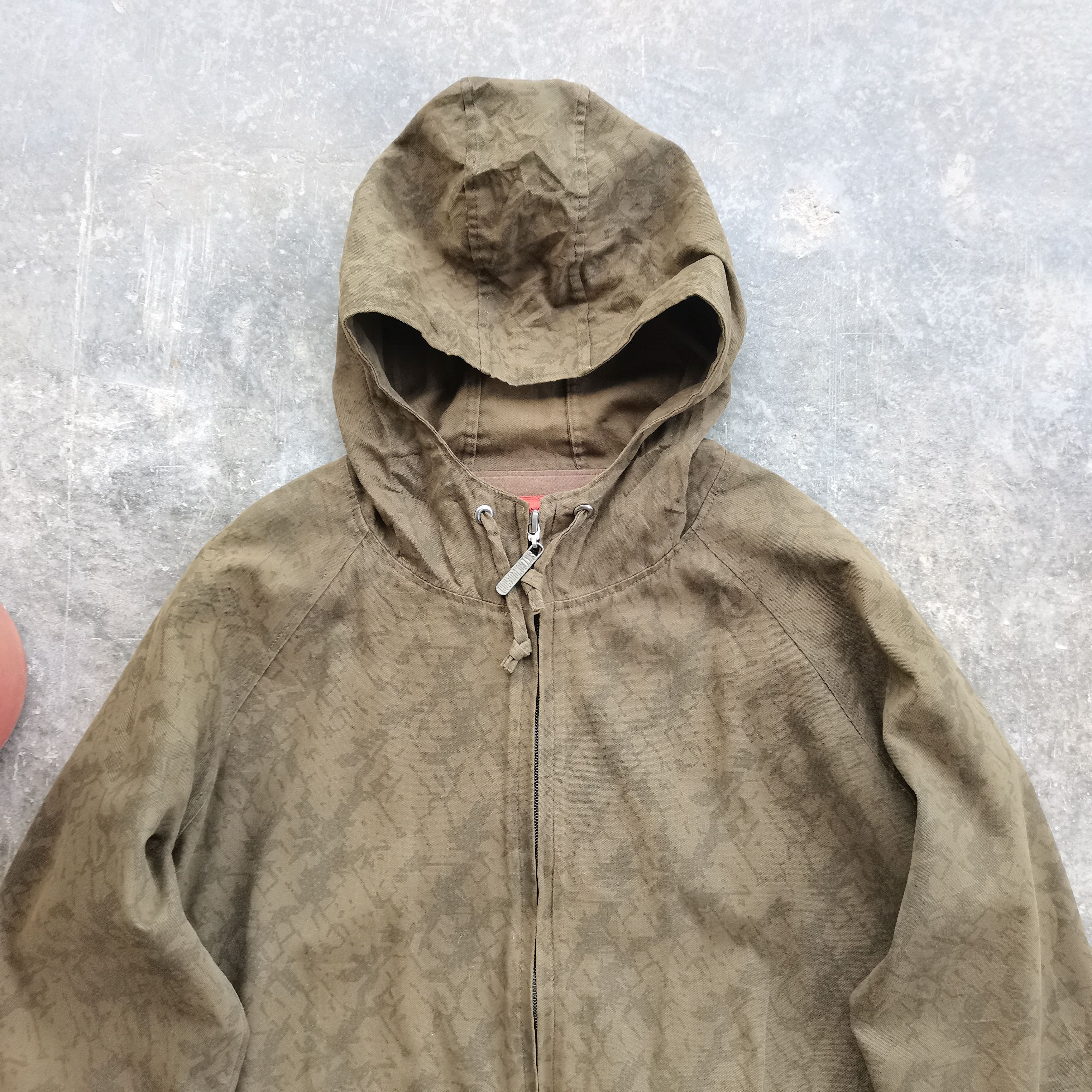 Japanese Brand × Vintage Archive💚 Sky-Conqueror Camouflage Hoodie Jacket Size US L / EU 52-54 / 3 - 3 Thumbnail