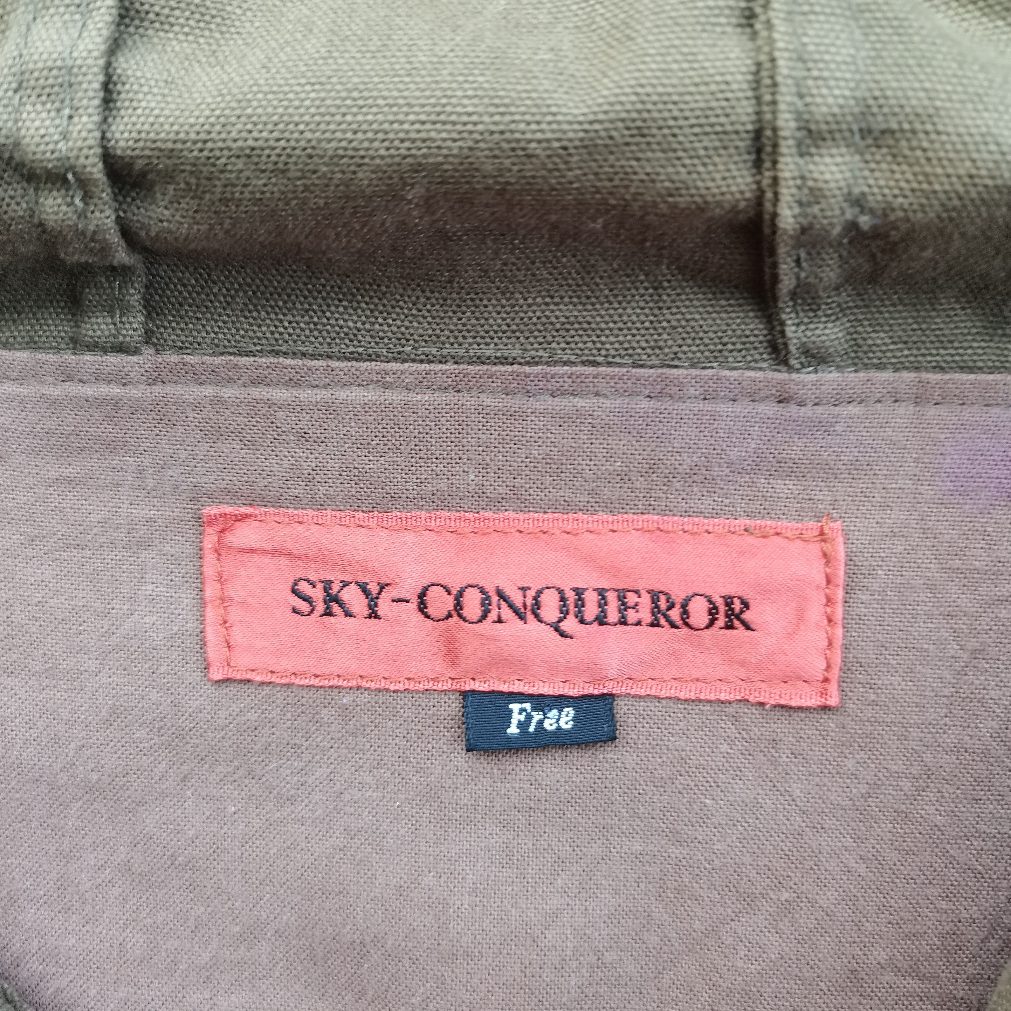 Japanese Brand × Vintage Archive💚 Sky-Conqueror Camouflage Hoodie Jacket Size US L / EU 52-54 / 3 - 12 Thumbnail