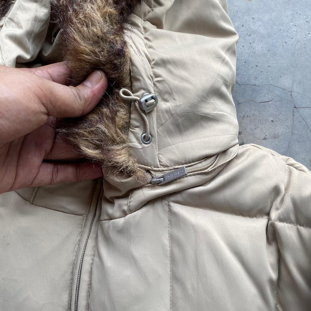 Calvin Klein × Designer Calvin Klein Puffer Down Jacket Beige Size XL / US 12-14 / IT 48-50 - 4 Thumbnail