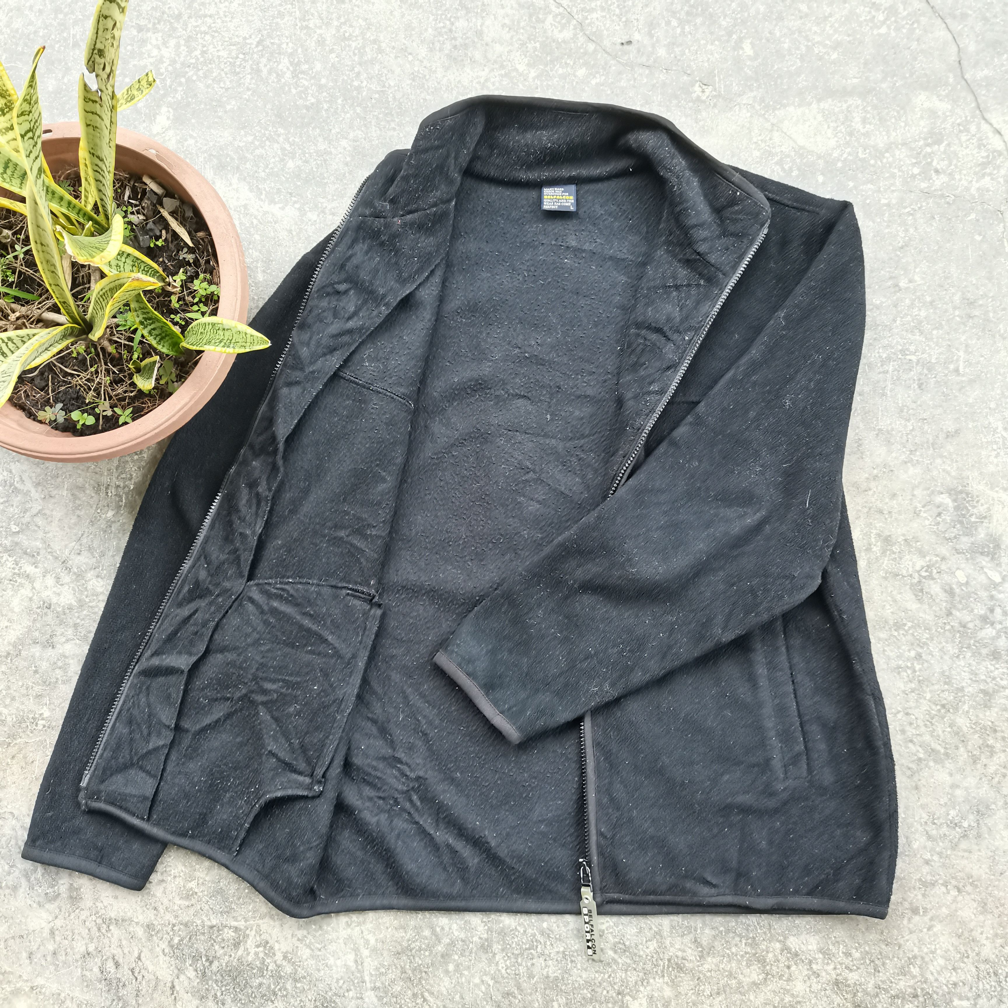 Japanese Brand × Vintage BELFALCON SPORT Fleece Jacket Size US L / EU 52-54 / 3 - 3 Thumbnail
