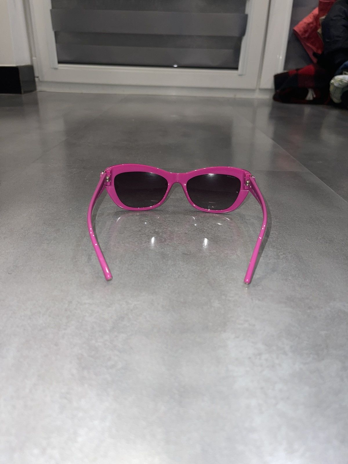 Armani × Emporio Armani × Giorgio Armani Giorgio Armani AR8029 5190/4Q Pink Cat Eyes Sunglasses Size ONE SIZE - 8 Thumbnail
