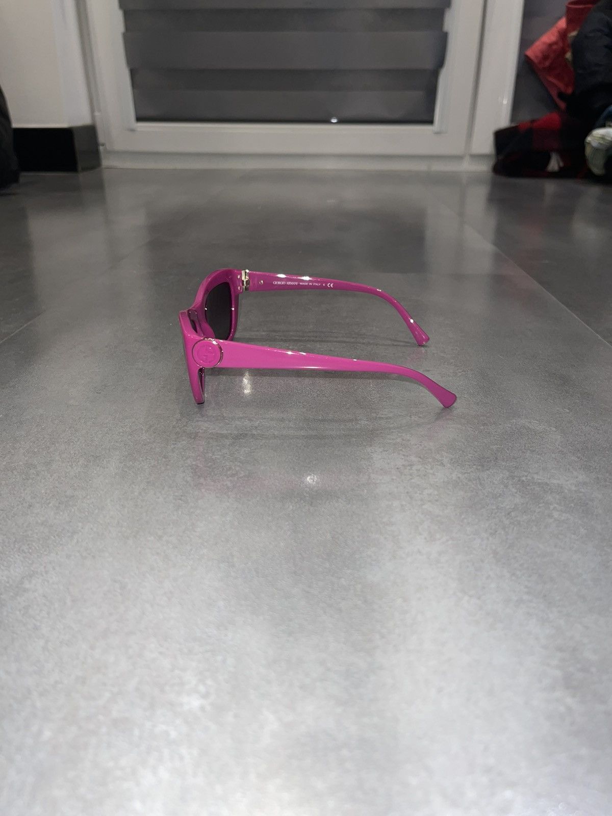 Armani × Emporio Armani × Giorgio Armani Giorgio Armani AR8029 5190/4Q Pink Cat Eyes Sunglasses Size ONE SIZE - 5 Thumbnail