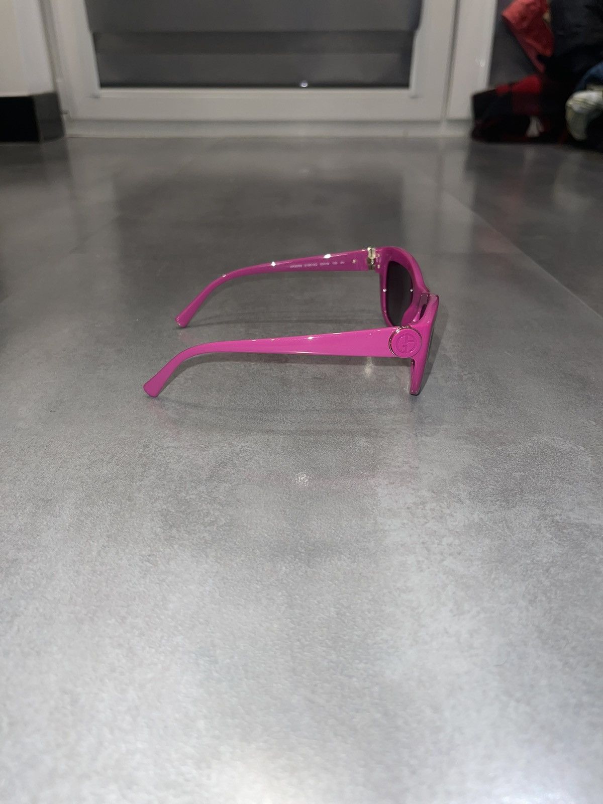 Armani × Emporio Armani × Giorgio Armani Giorgio Armani AR8029 5190/4Q Pink Cat Eyes Sunglasses Size ONE SIZE - 7 Thumbnail