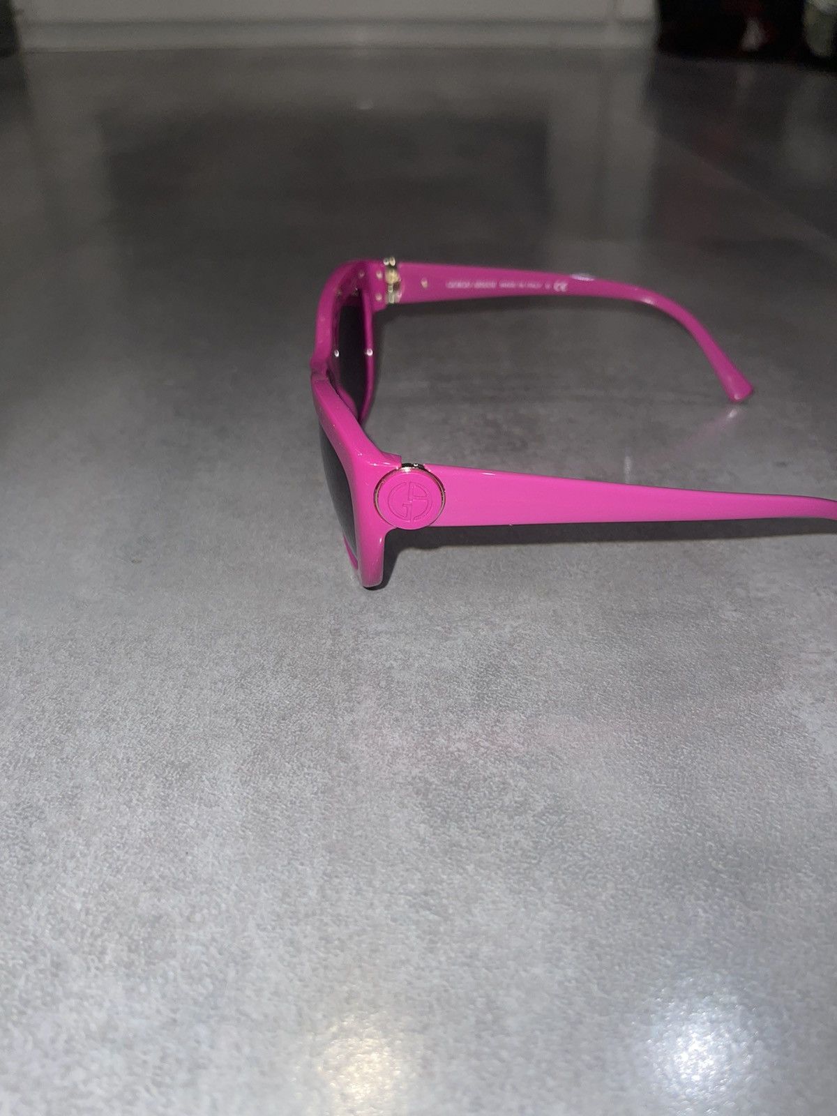 Armani × Emporio Armani × Giorgio Armani Giorgio Armani AR8029 5190/4Q Pink Cat Eyes Sunglasses Size ONE SIZE - 6 Thumbnail