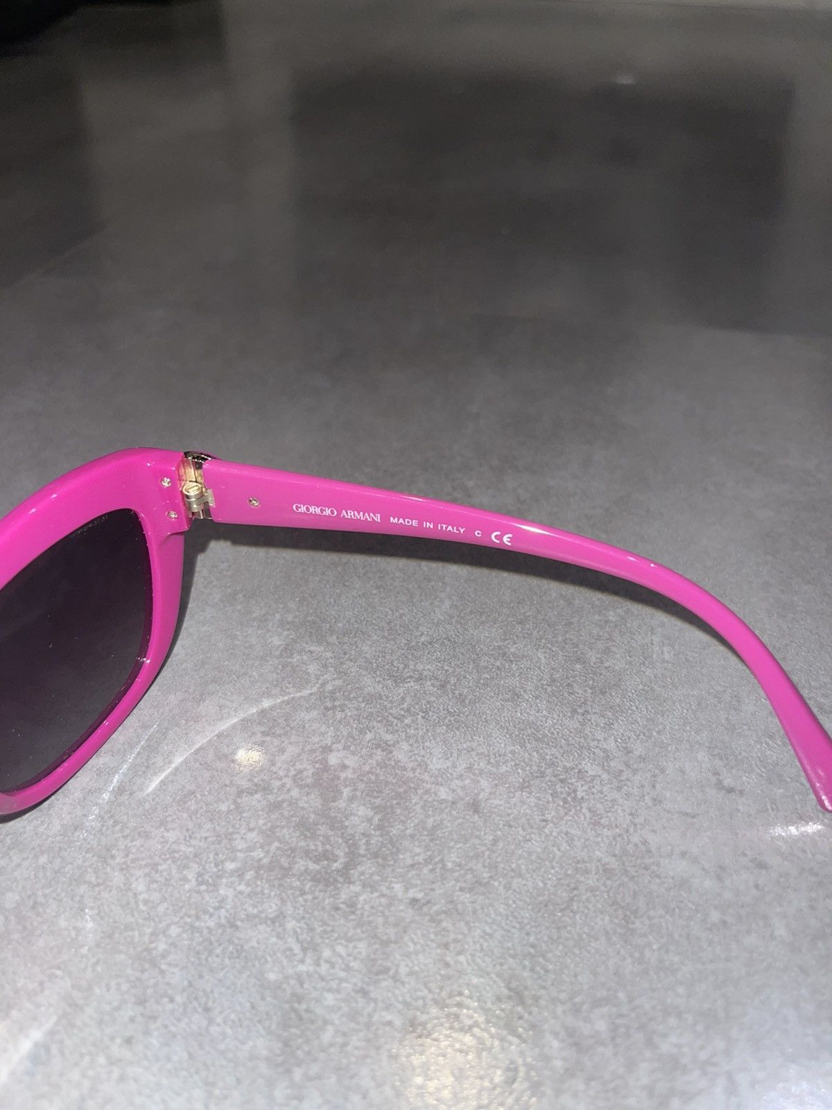 Armani × Emporio Armani × Giorgio Armani Giorgio Armani AR8029 5190/4Q Pink Cat Eyes Sunglasses Size ONE SIZE - 11 Thumbnail