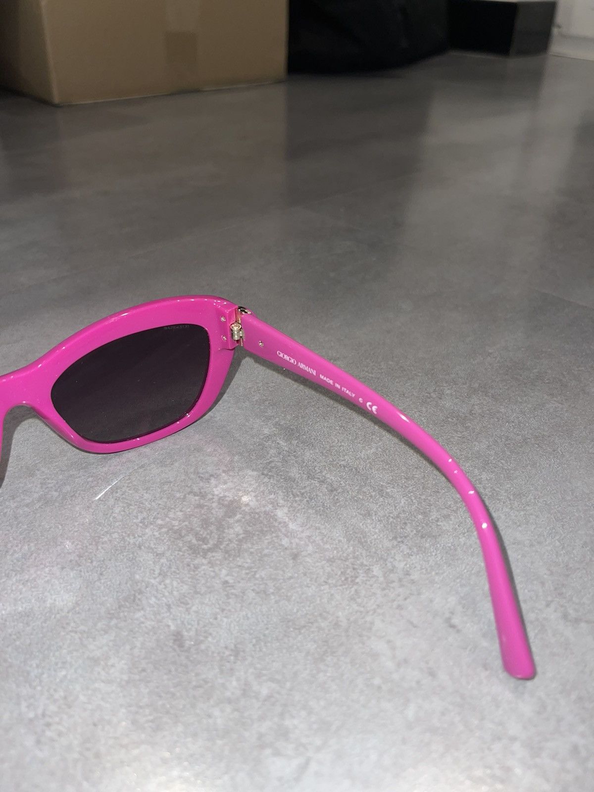 Armani × Emporio Armani × Giorgio Armani Giorgio Armani AR8029 5190/4Q Pink Cat Eyes Sunglasses Size ONE SIZE - 10 Thumbnail